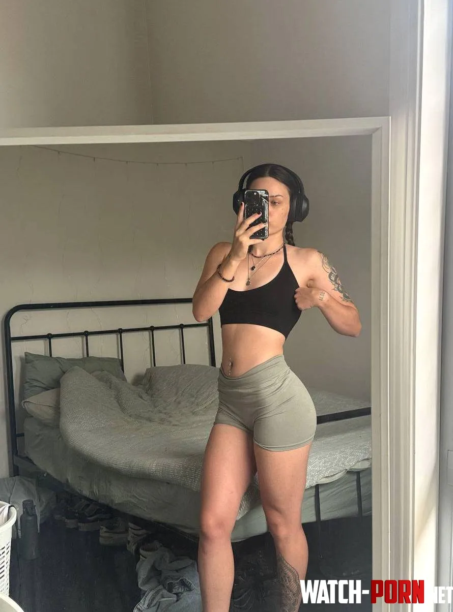 Mirror caught me. by Polkakitten