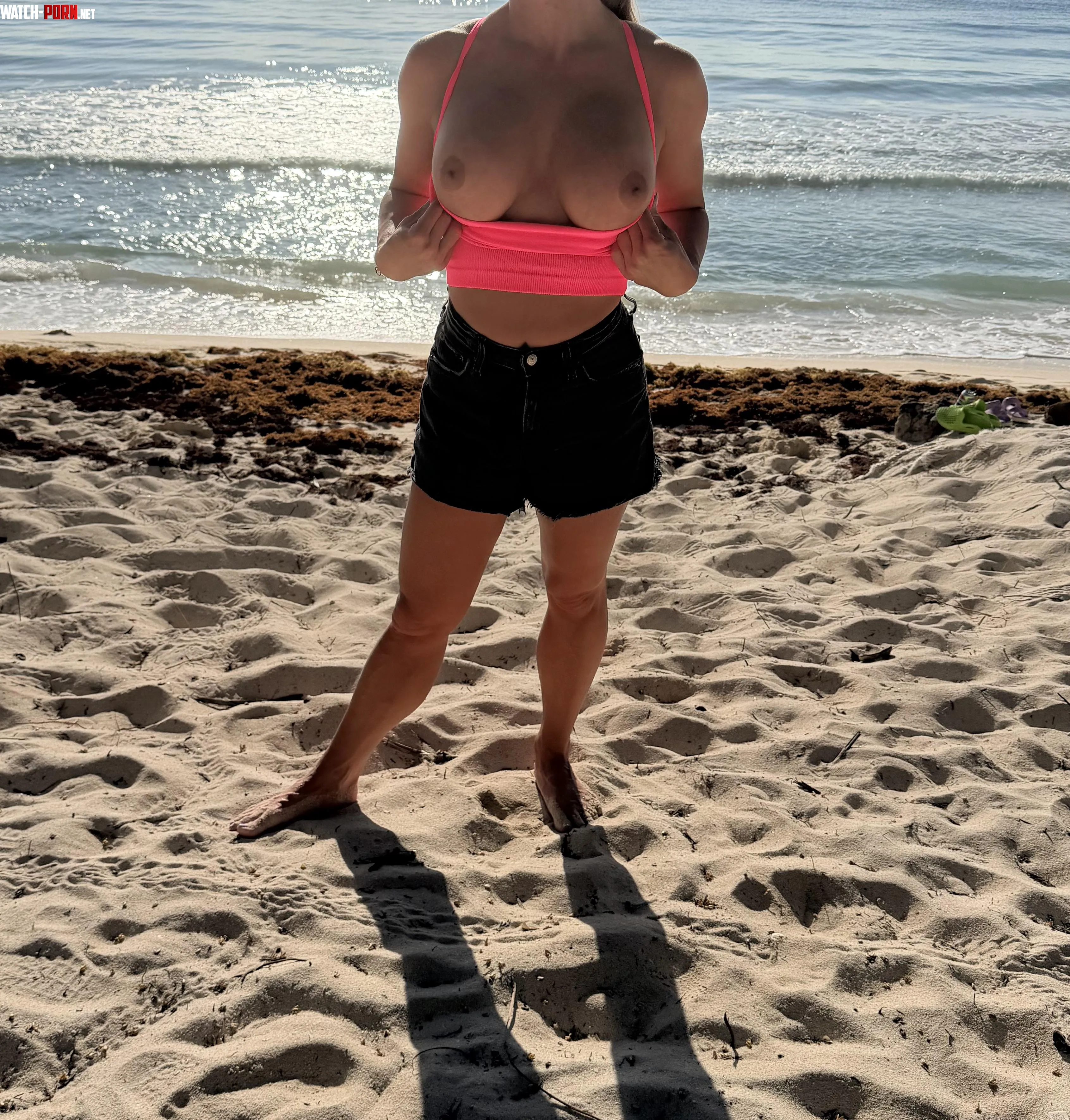 A little beach flash never disappoints by Real_Hot_Mom