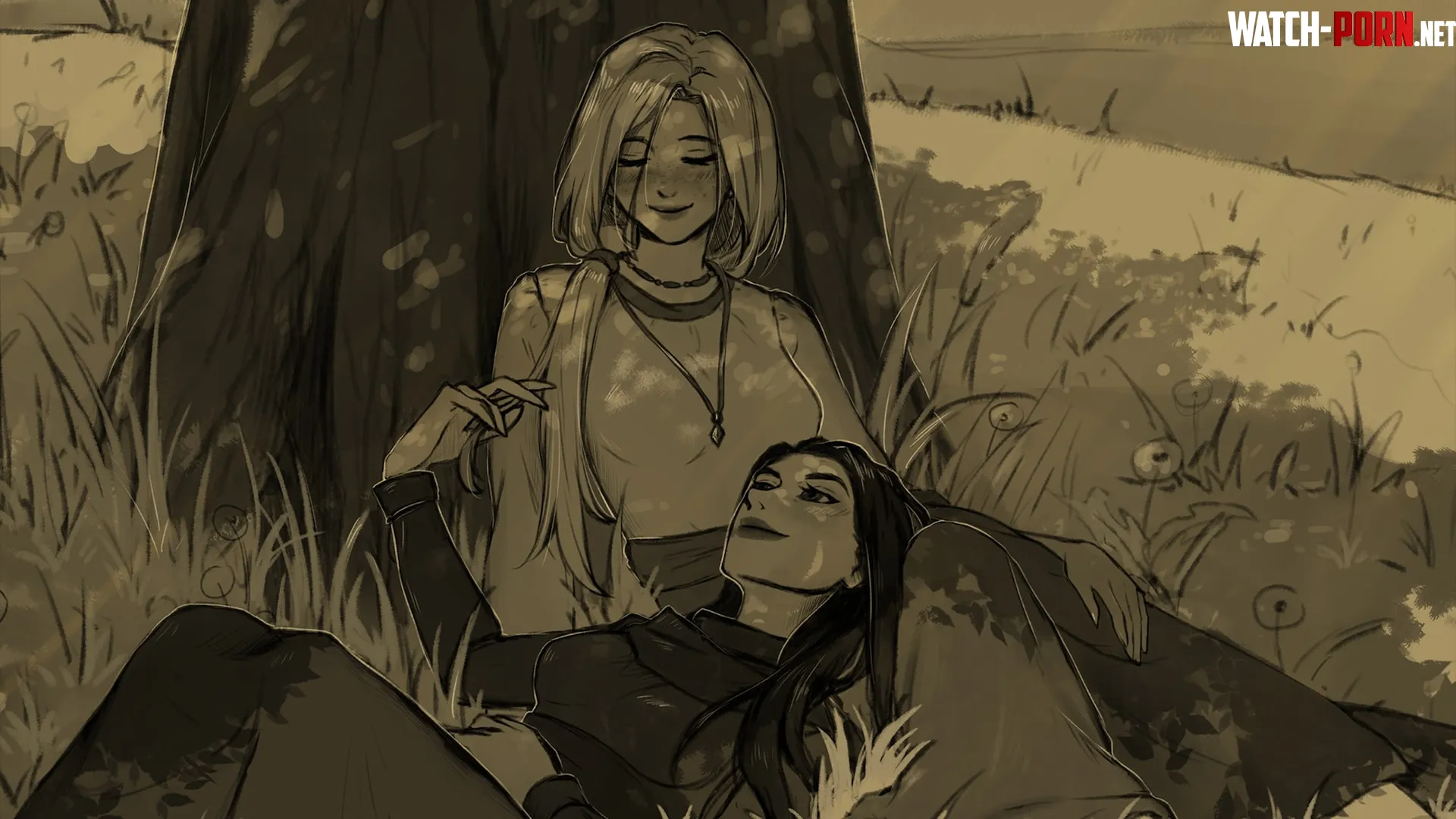 Nikaria and Kiria (by Nexocot) [Legends of Savvarah: Flowers and Scorpions] by Unable_Limit_5772