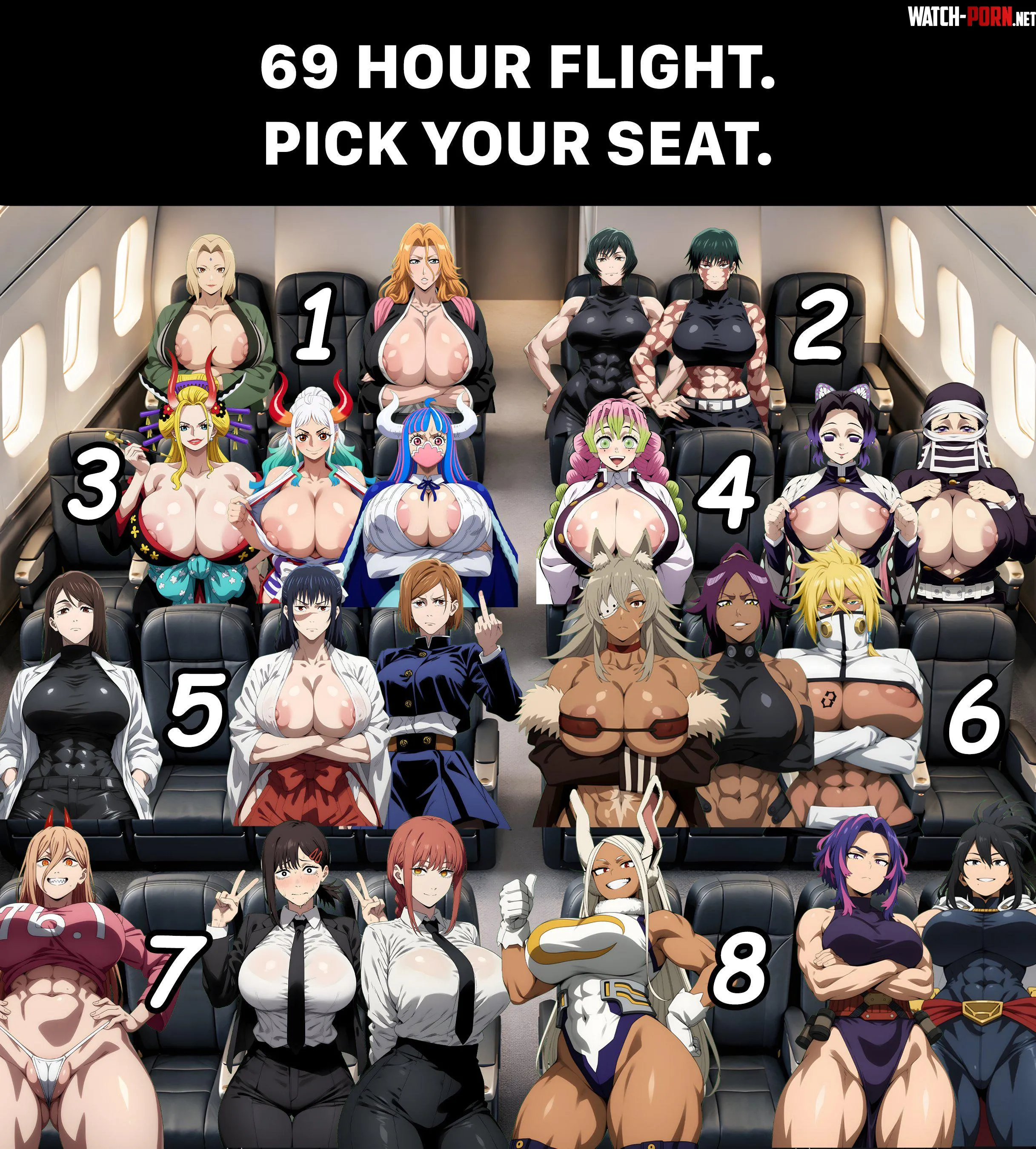 For me that's easy, it's seat 1 by SaberLover1000