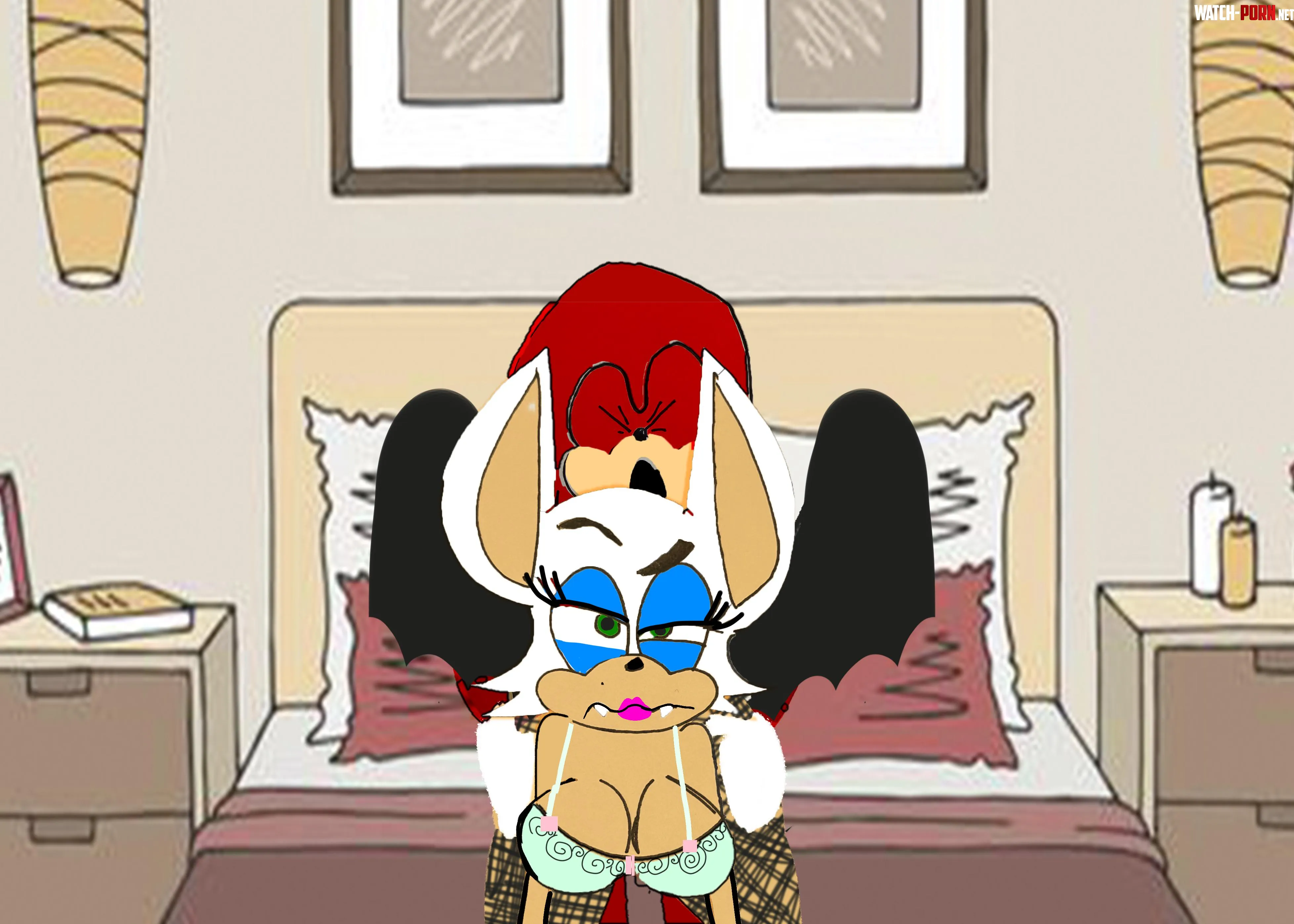 Rouge and knuckles do doggystyle update by Street_Farm2265