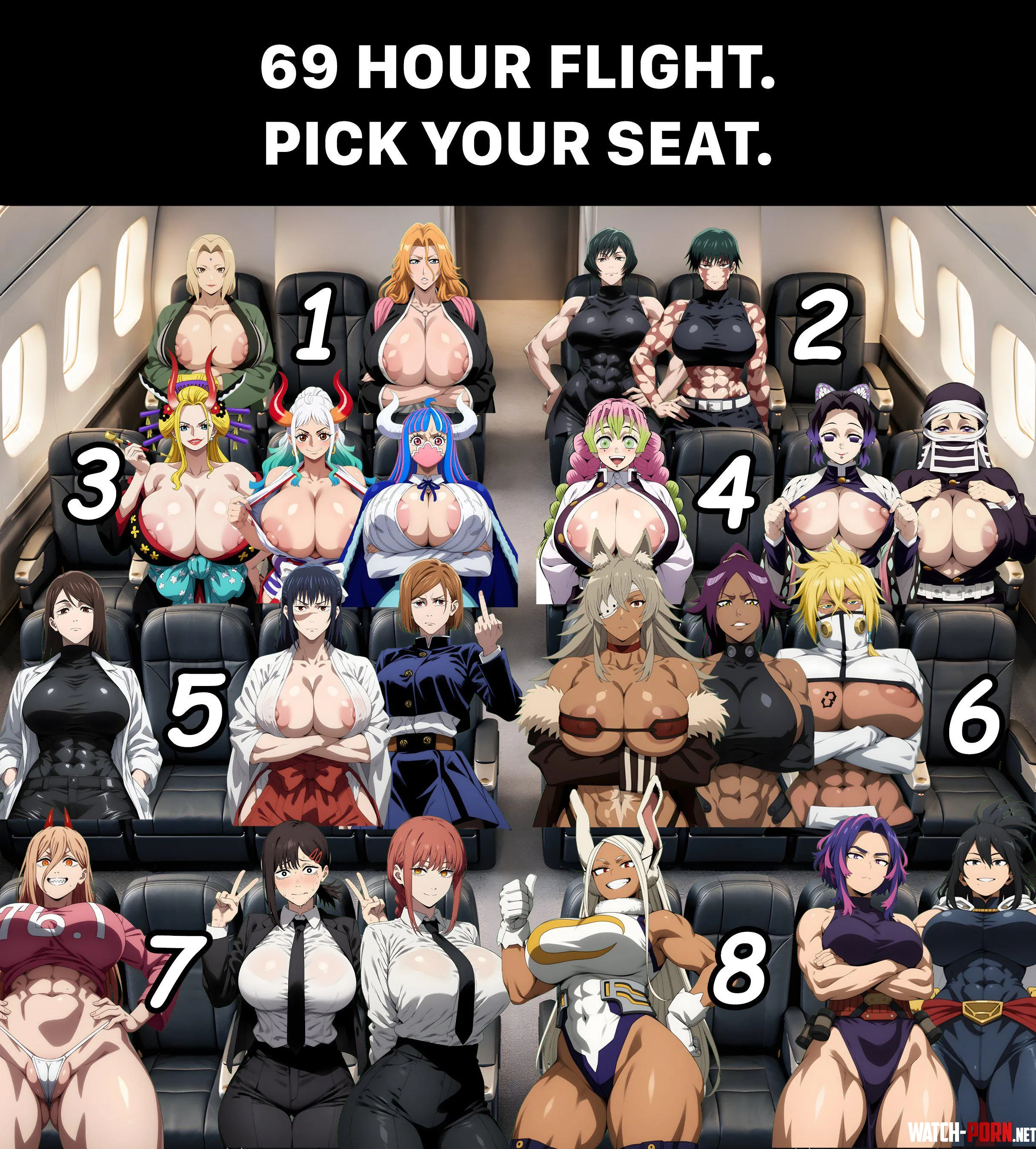 For me that's easy, it's seat 1 by SaberLover1000