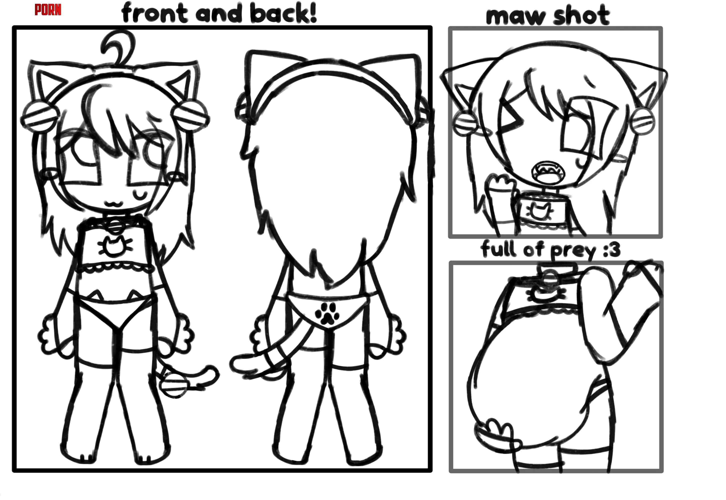 {Image} Small oc sketch :3 by onesno1fan