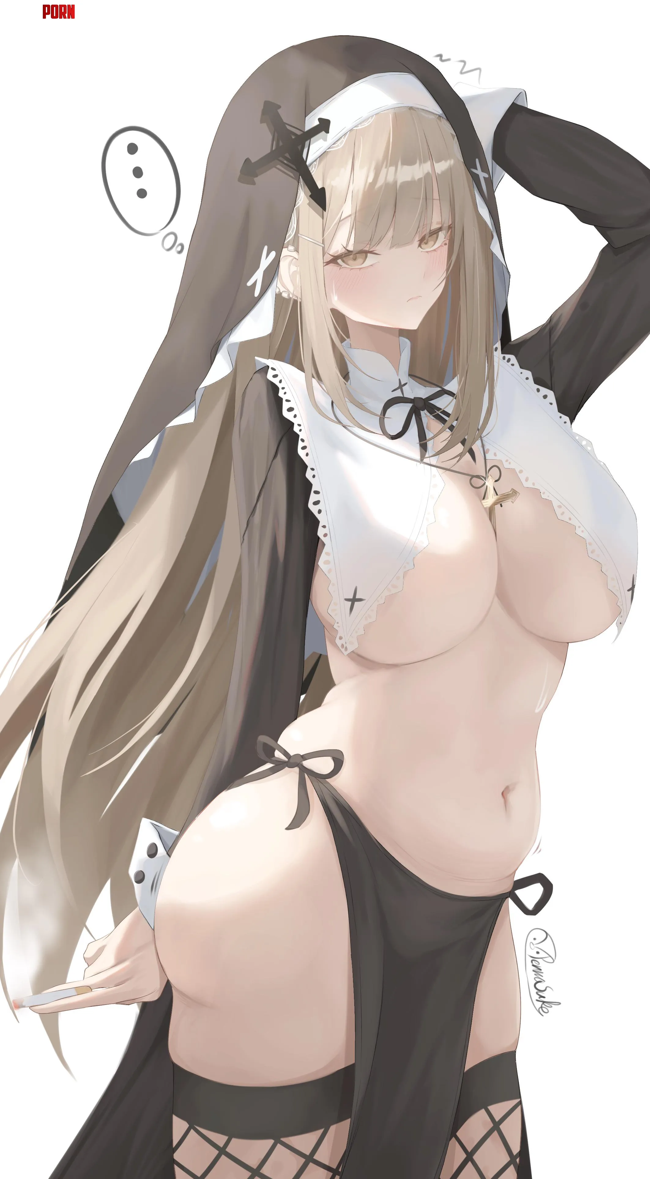 Caught smoking (pennosuke) [Original] by xKillua666