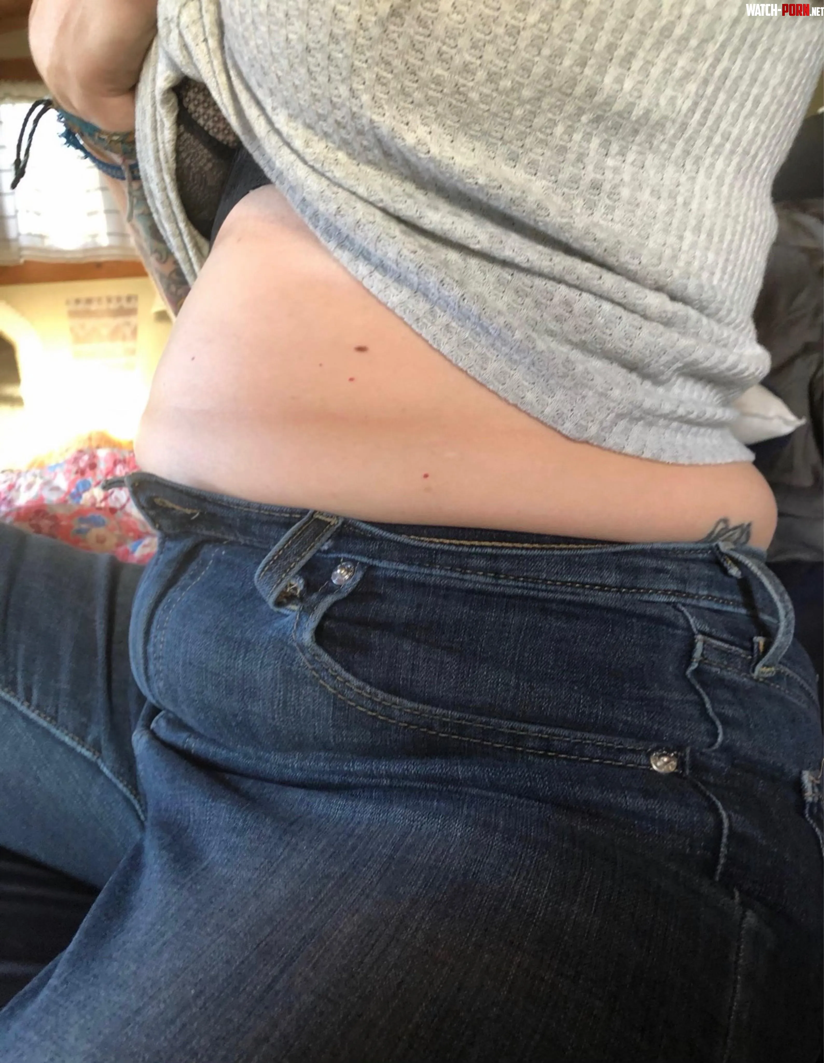 Officially my loosest pair of jeans 😮‍💨 by Melsgotfat