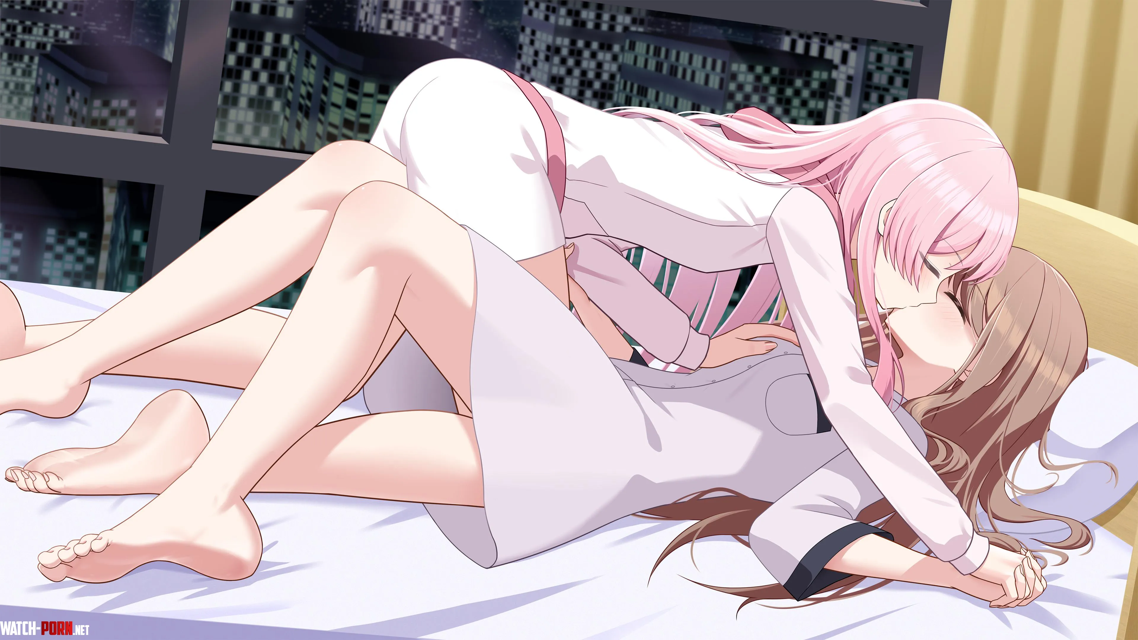 Anon passionately kissing Soyo [BanG Dream!] (Lemon_Kele) by MartyrOfDespair