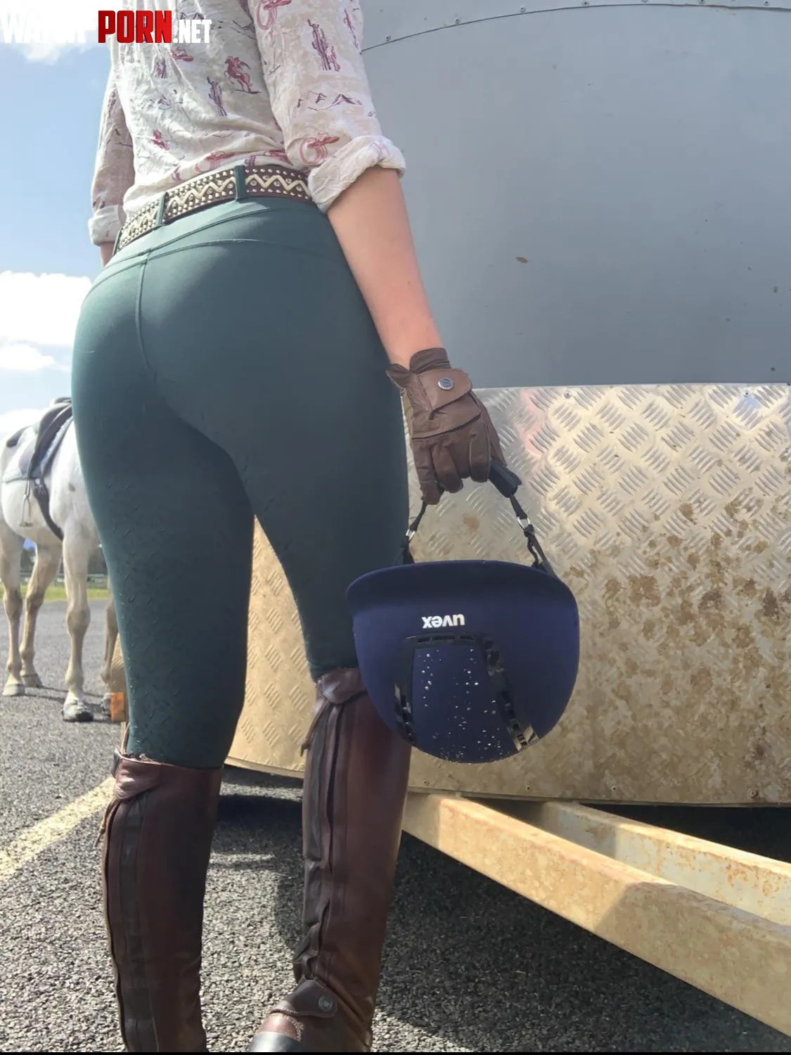 Those Horse Girl Thighs don’t make Themselves by the_lingerie_cowgirl