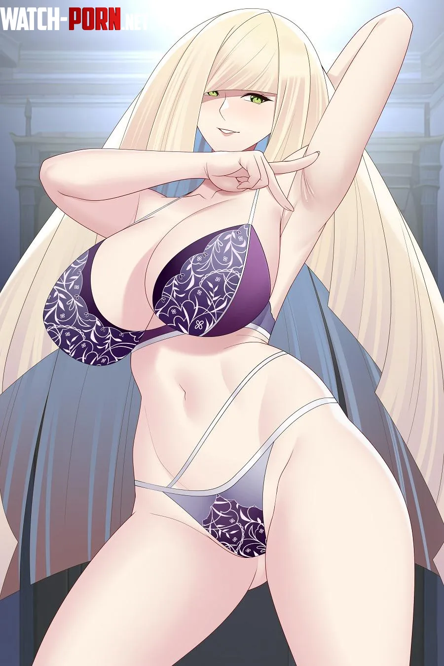 Lusamine (Aslind Samure) by ThiccSweatyDarkMommy