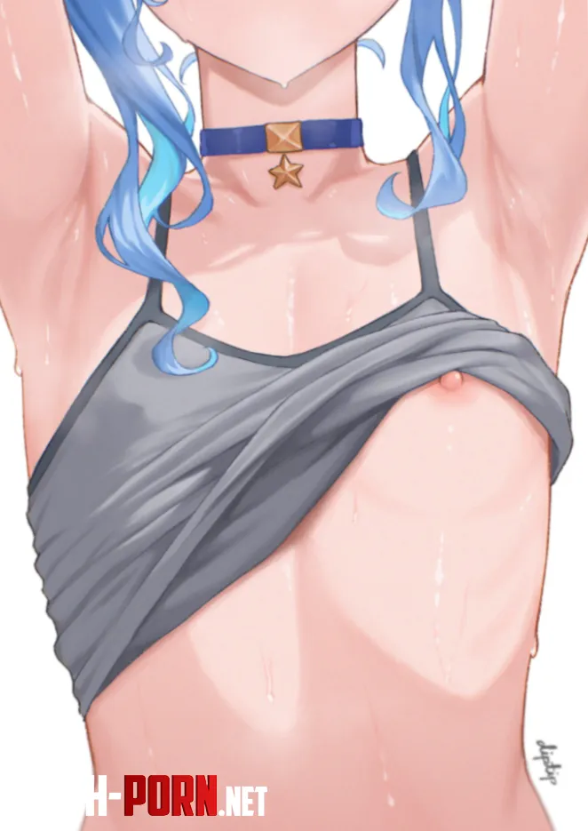 Sui can't stop teasing (Hoshimachi Suisei) [@Diptipper2] by NowhideLaterseek