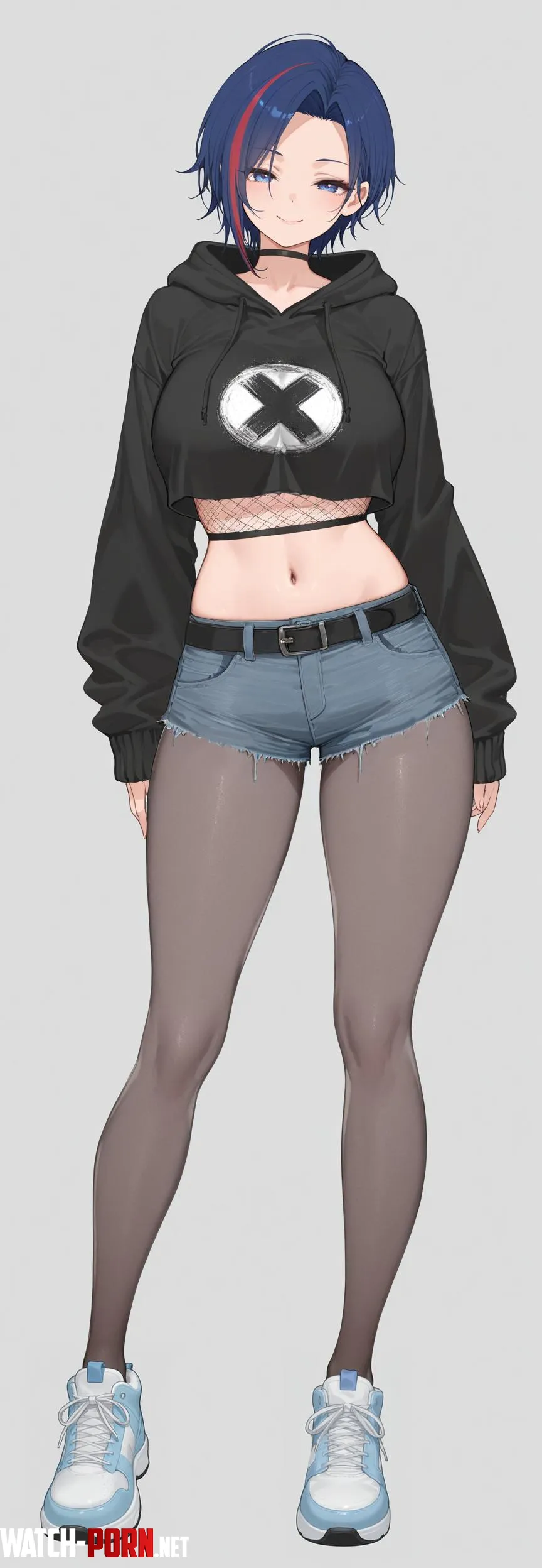 Cropped Hoodie by WoolsonDaSheep