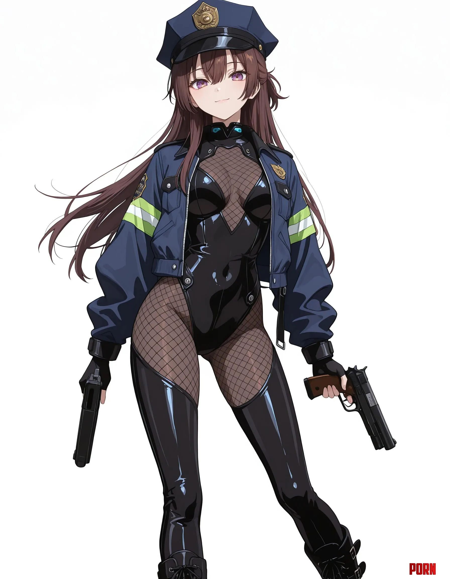 Policewoman Yuki Suou [Roshidere] (AI) by Training-Gur7307