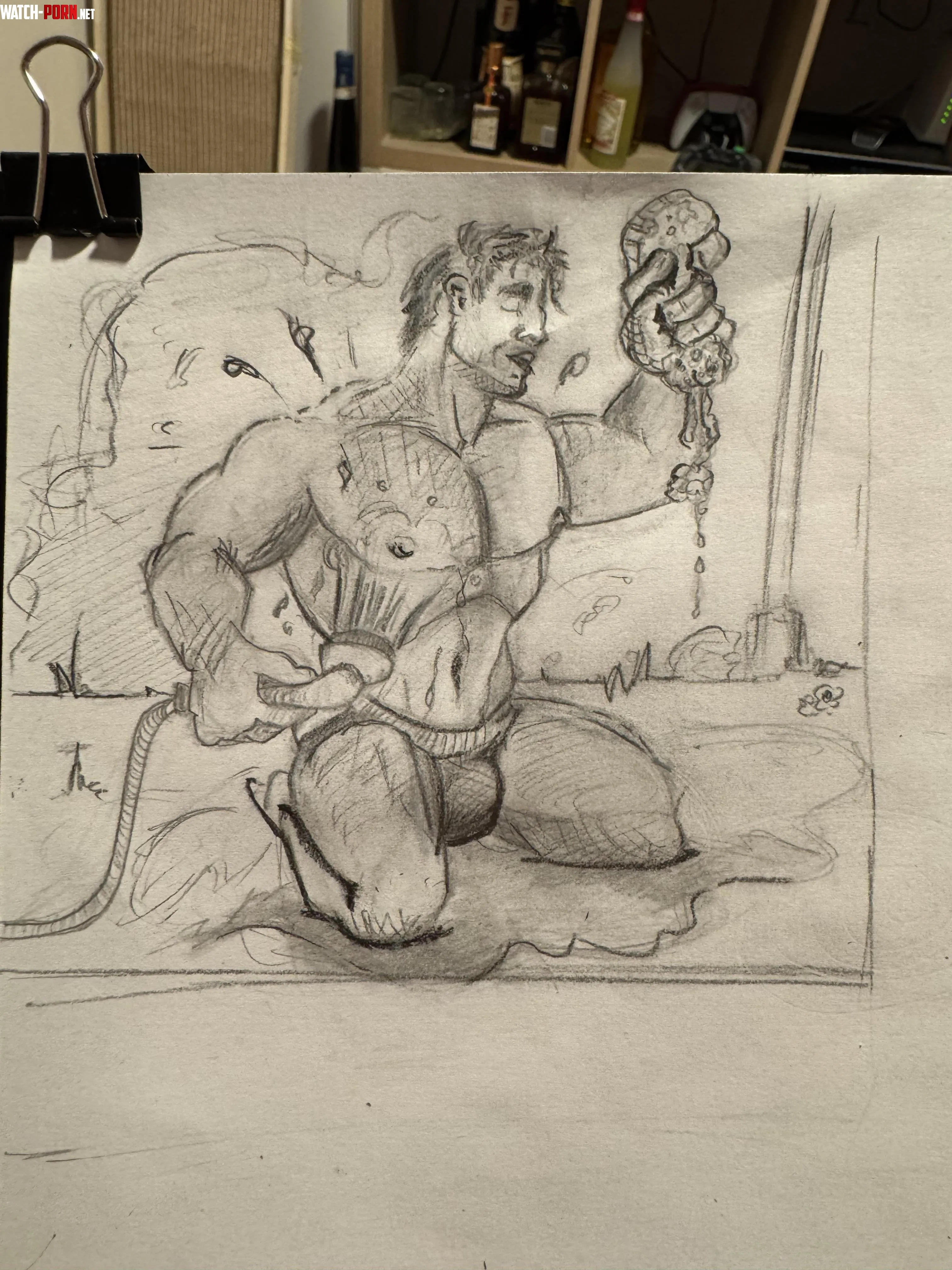 A quick refresher 💦(art by me ^^) by VeleKobas