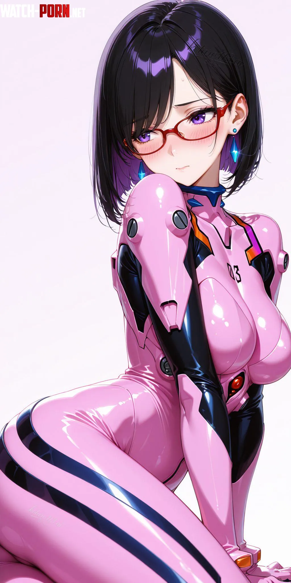 Mari Plugsuit Cosplay by WoolsonDaSheep