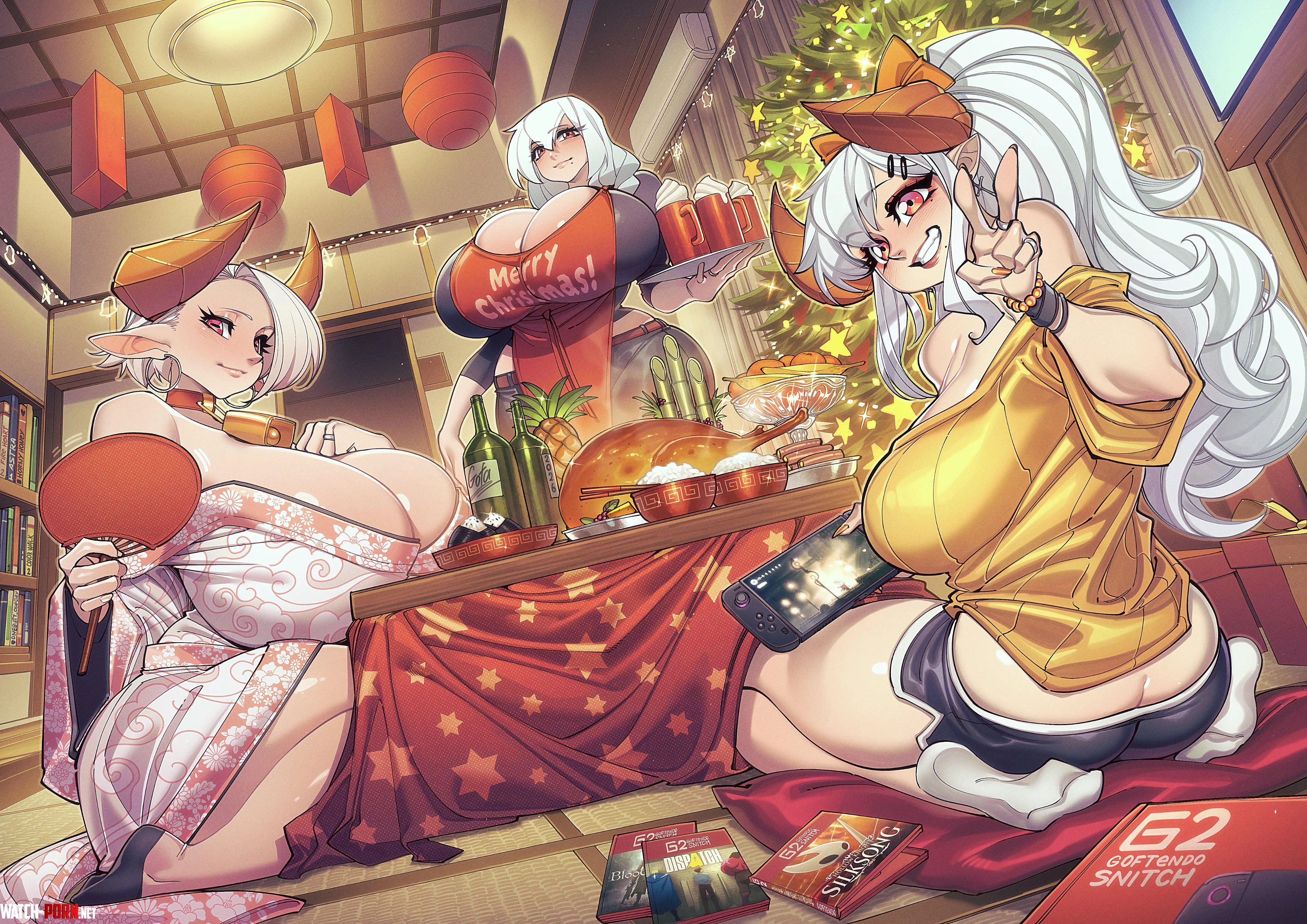 Family meal by @ArtGofa by D3v1LGaming