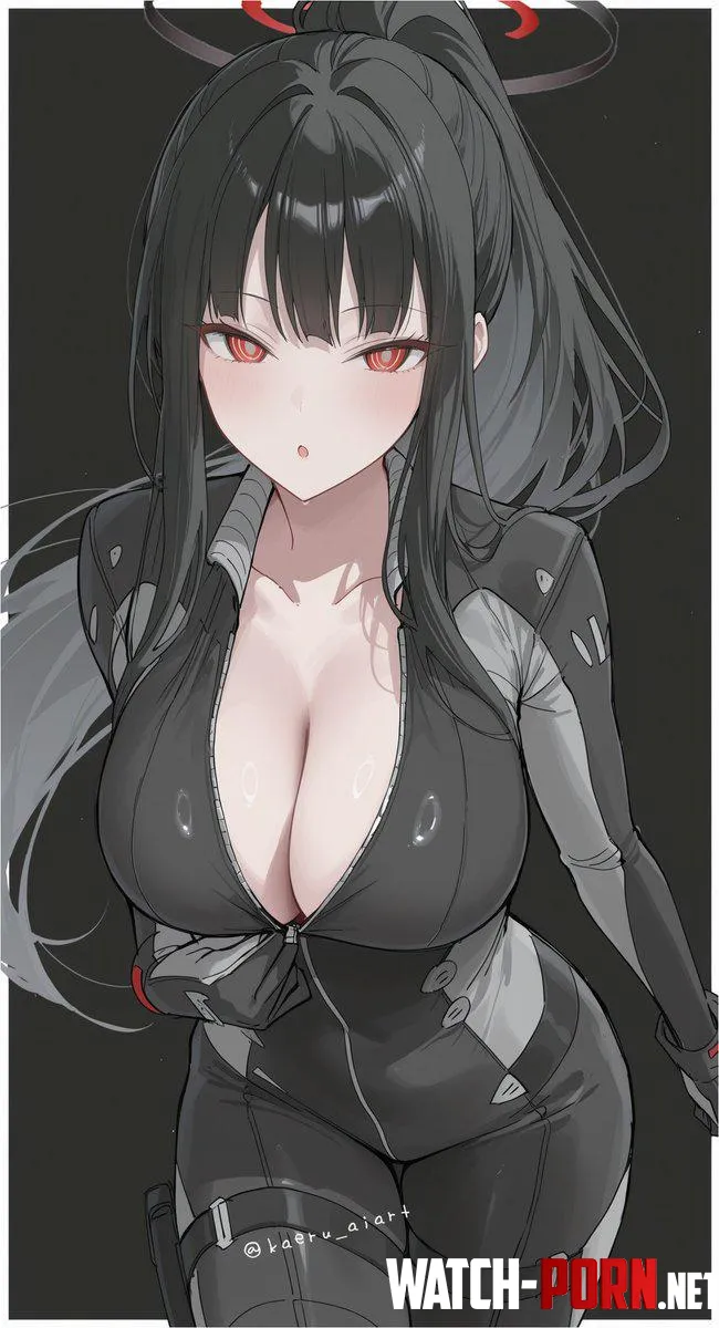 Rio Unzipping [Blue Archive] by WoolsonDaSheep