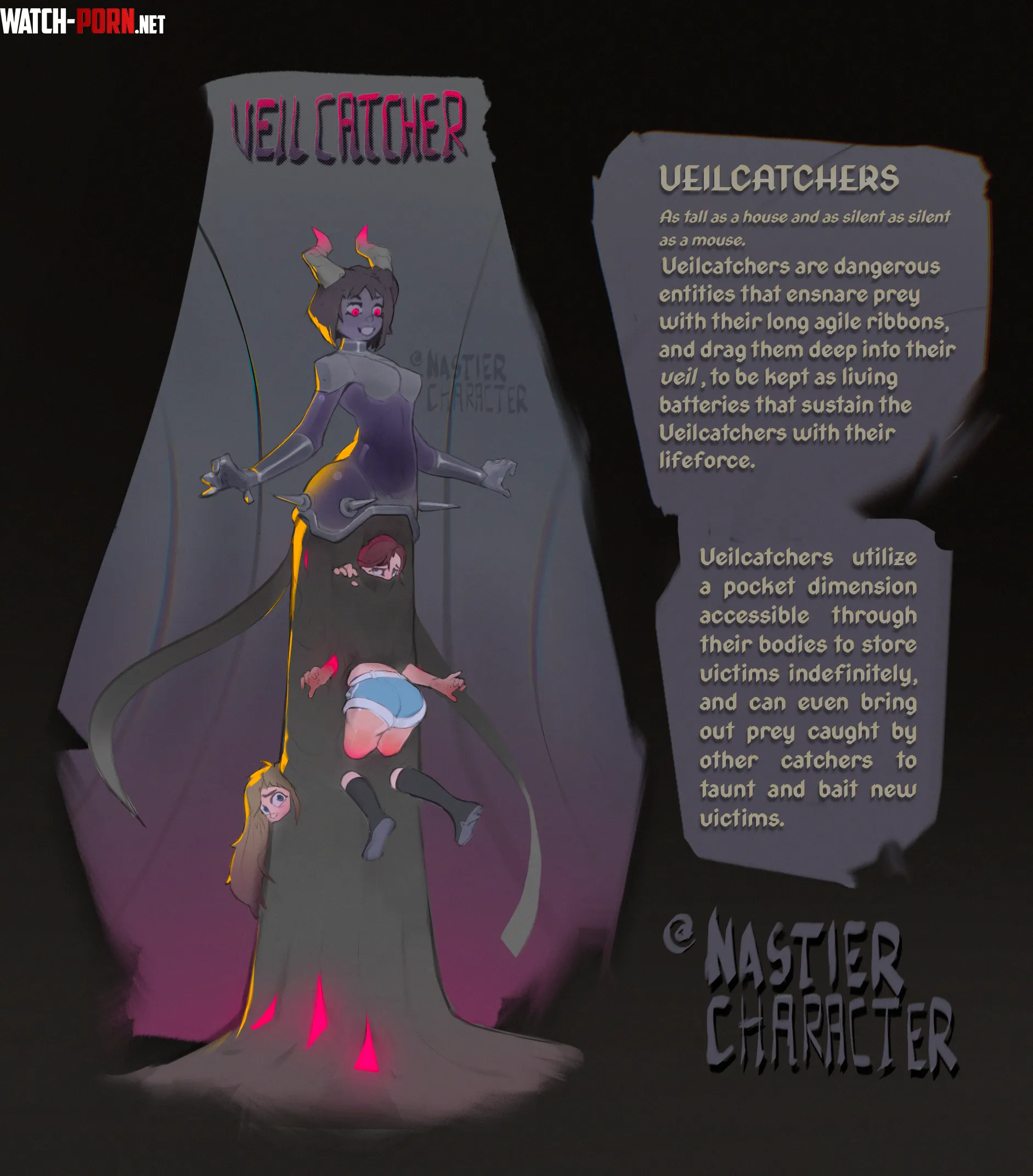 Veil Catcher (OC) by temmeridodido