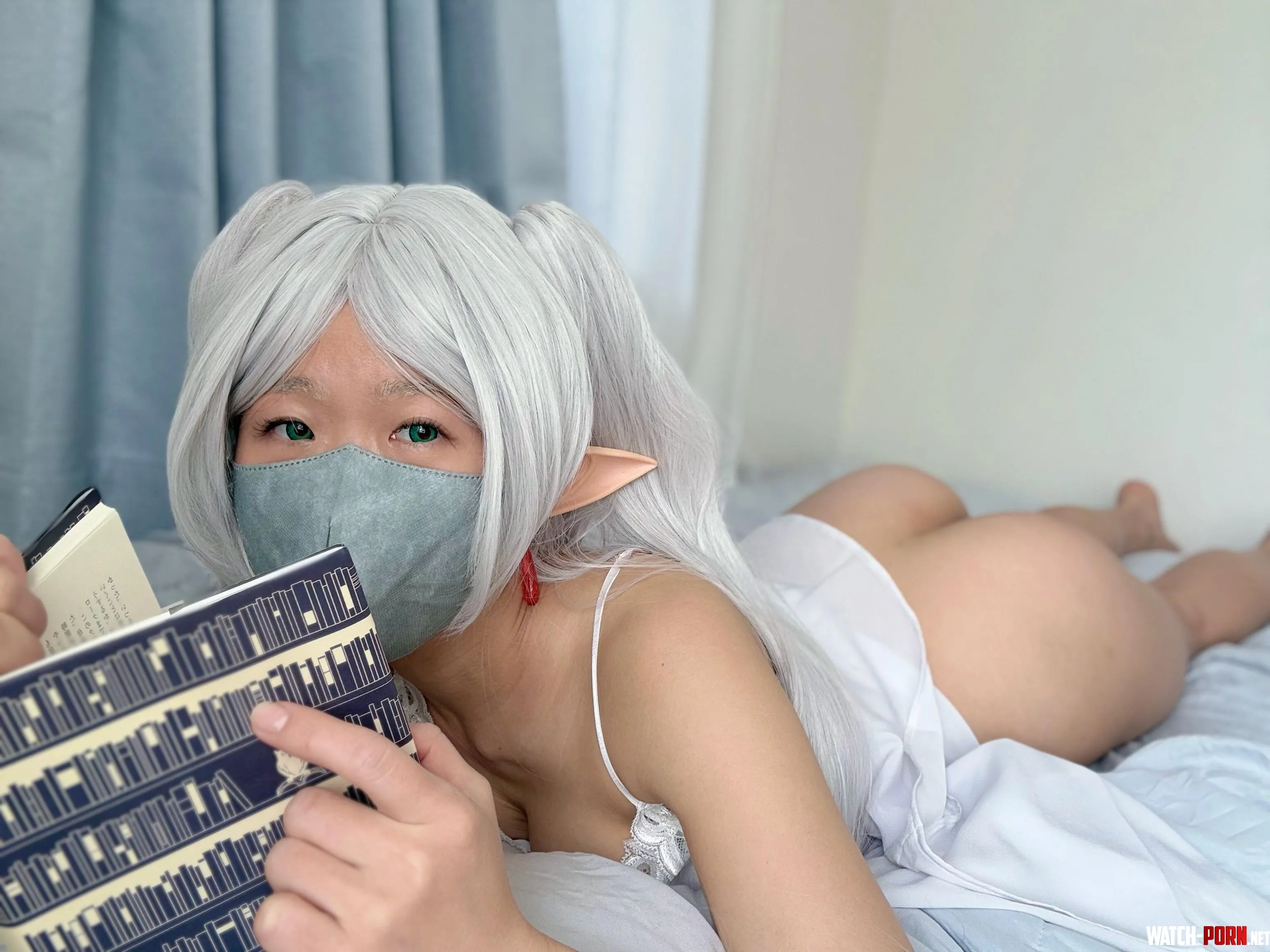 Frieren by me 🤍 Katey Kojima by AsianLittleKitty