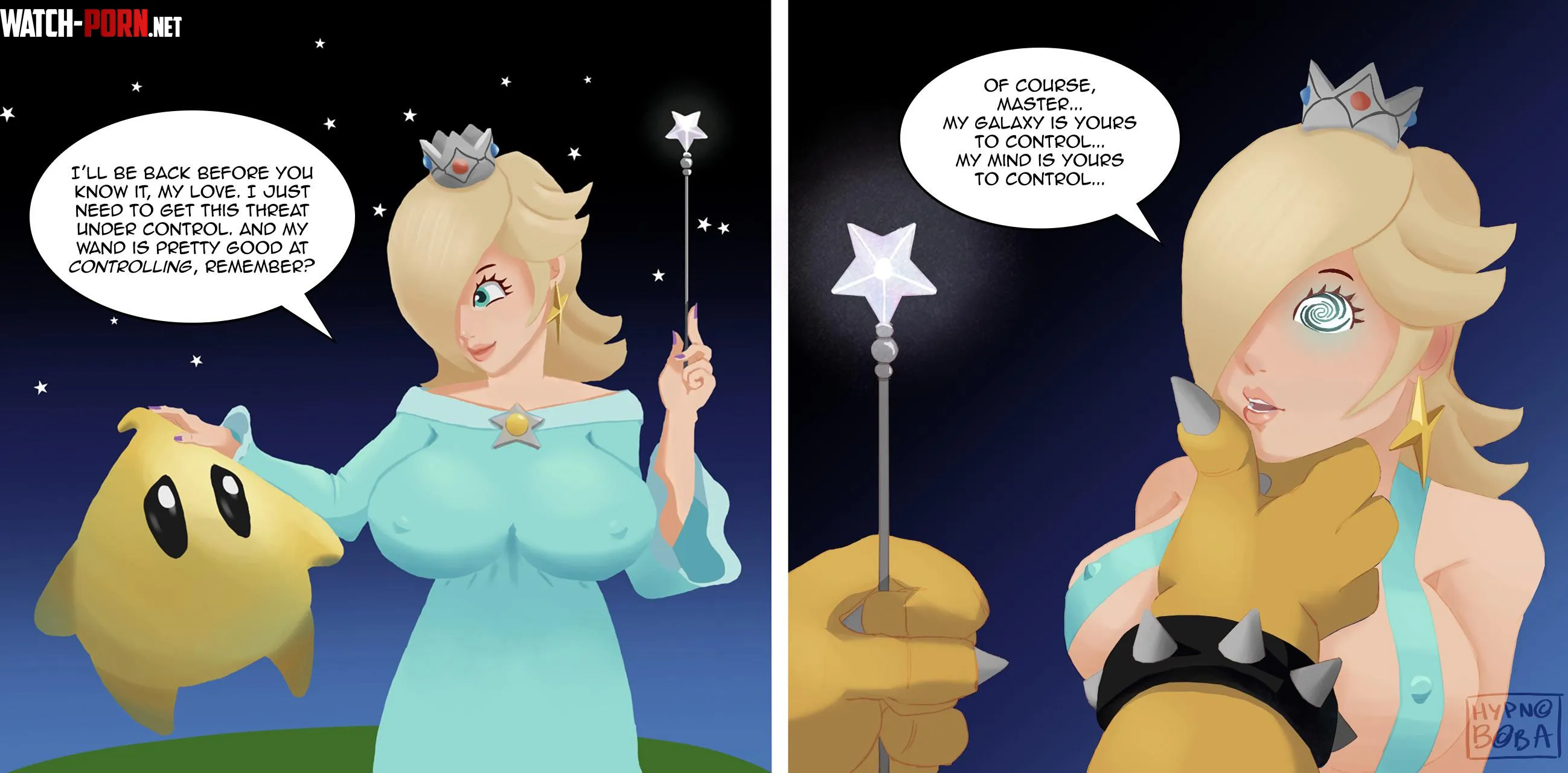 Rosalina Loses Control [OC] by submitserveobey