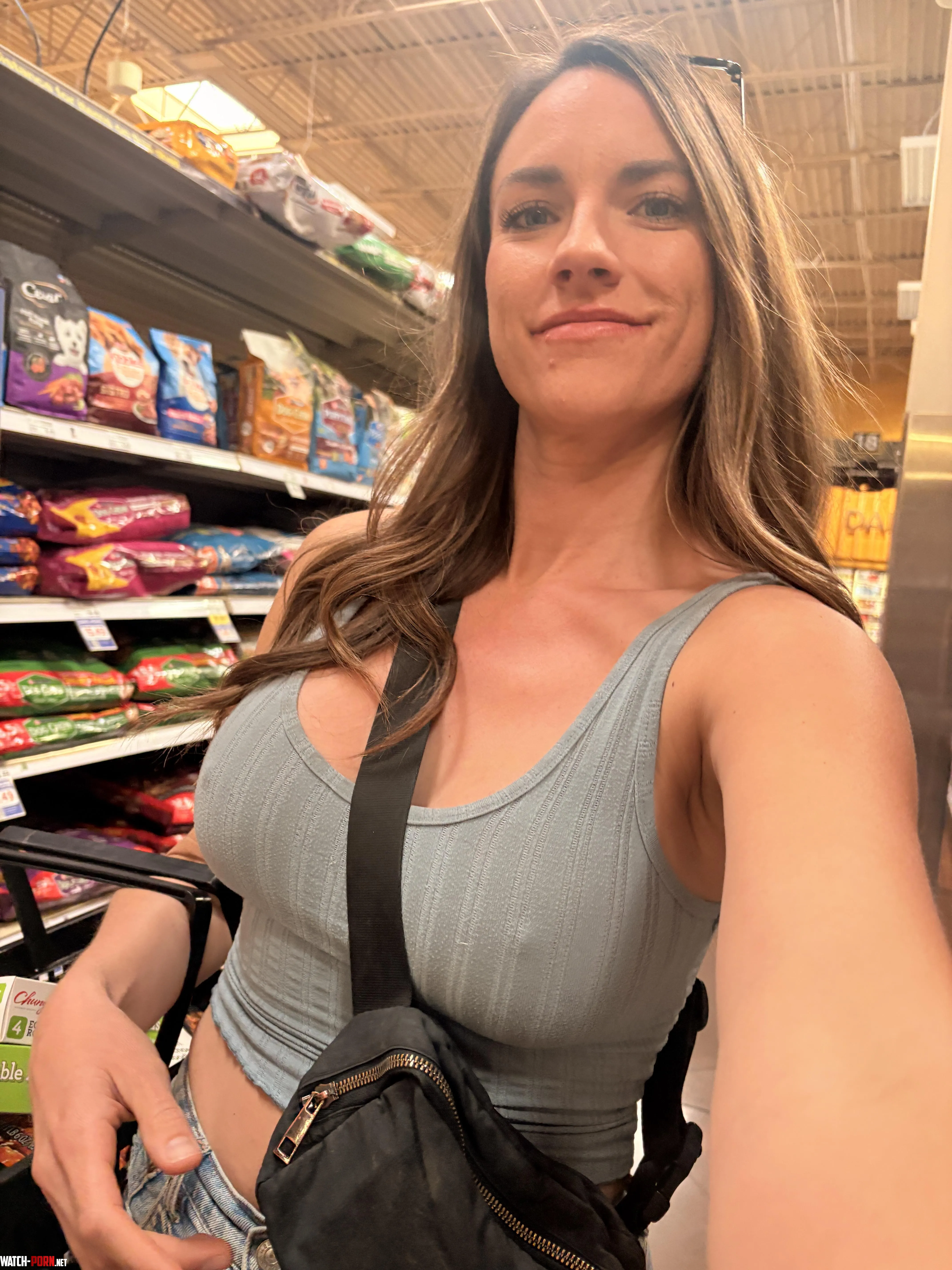 Literally forgot to put a bra on before heading to the grocery store by siennajuneofficial