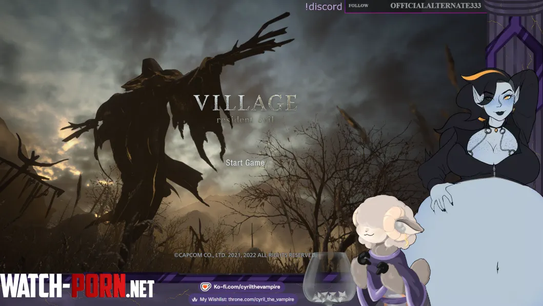 {Promo} Vorny Vampire Goddess Devours Evil (Live w/ Resident Evil: 8) by icebarb