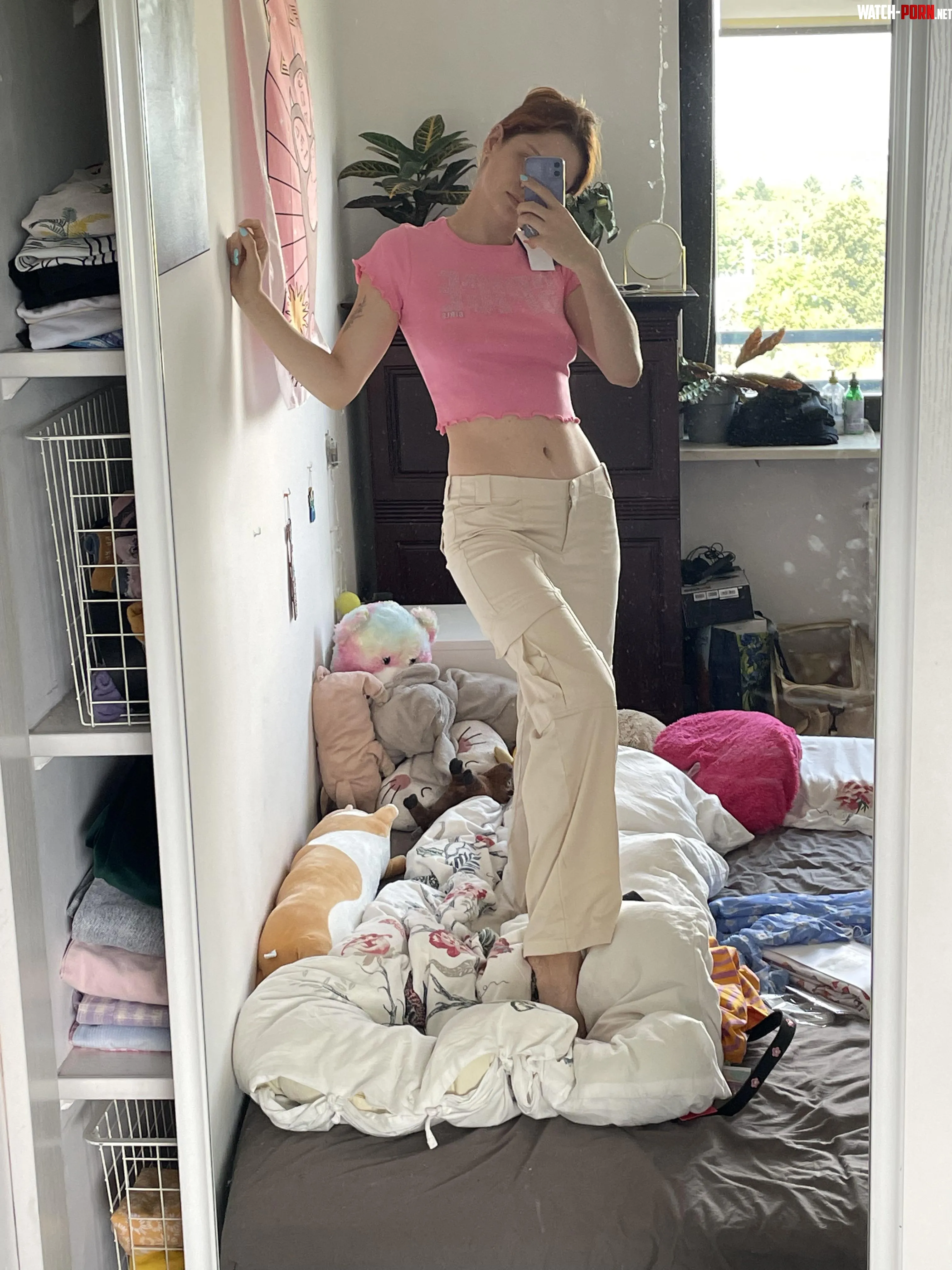 Love this top but could be shorter by RedheadFairy03