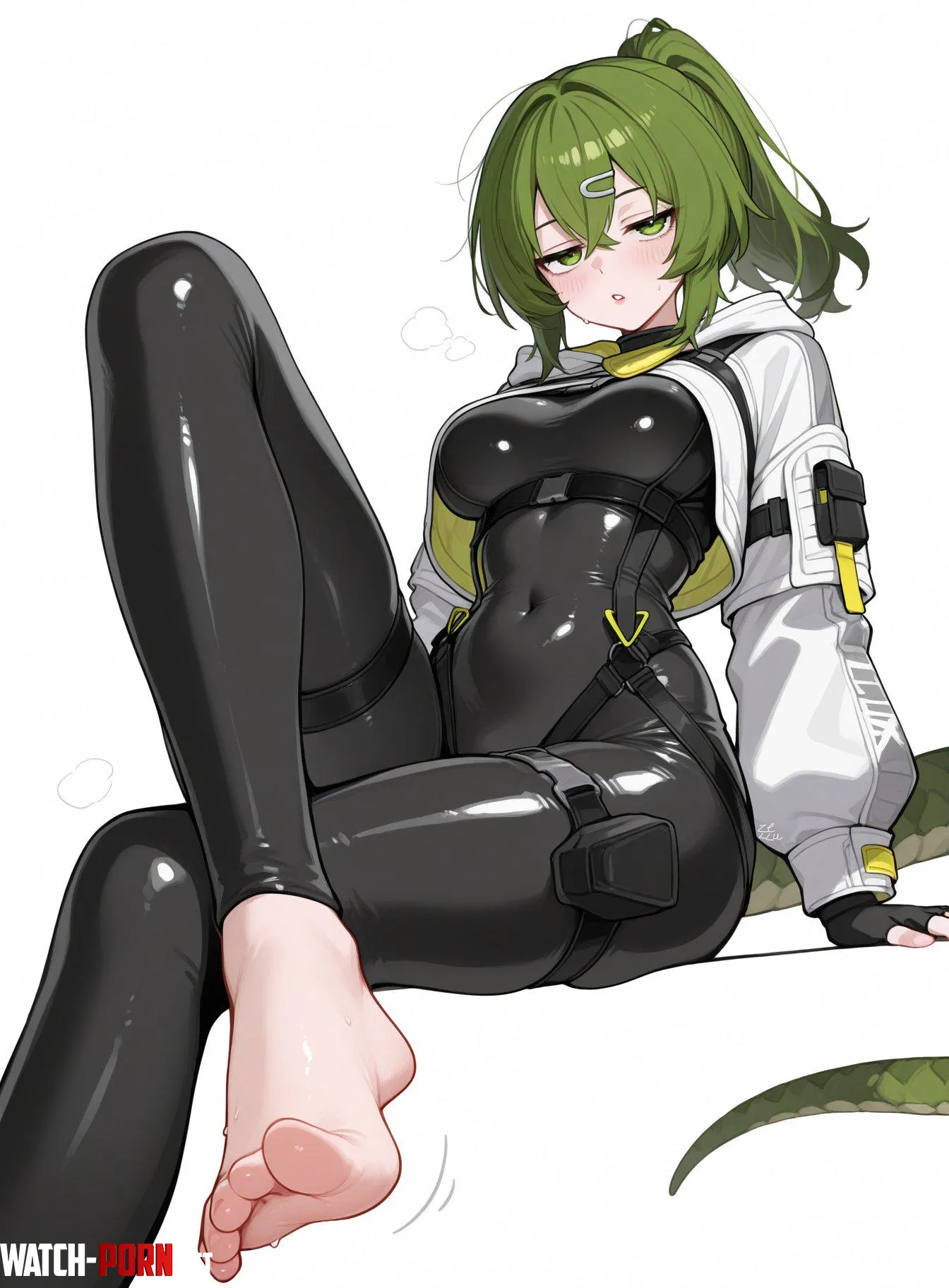 Flourite [Arknights] by WoolsonDaSheep