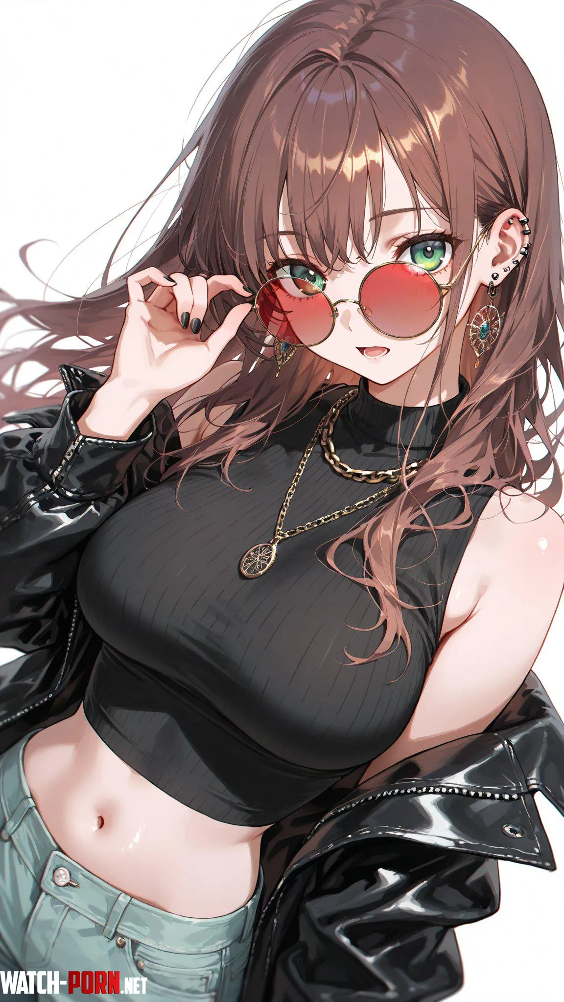 Loose Leather Jacket by WoolsonDaSheep