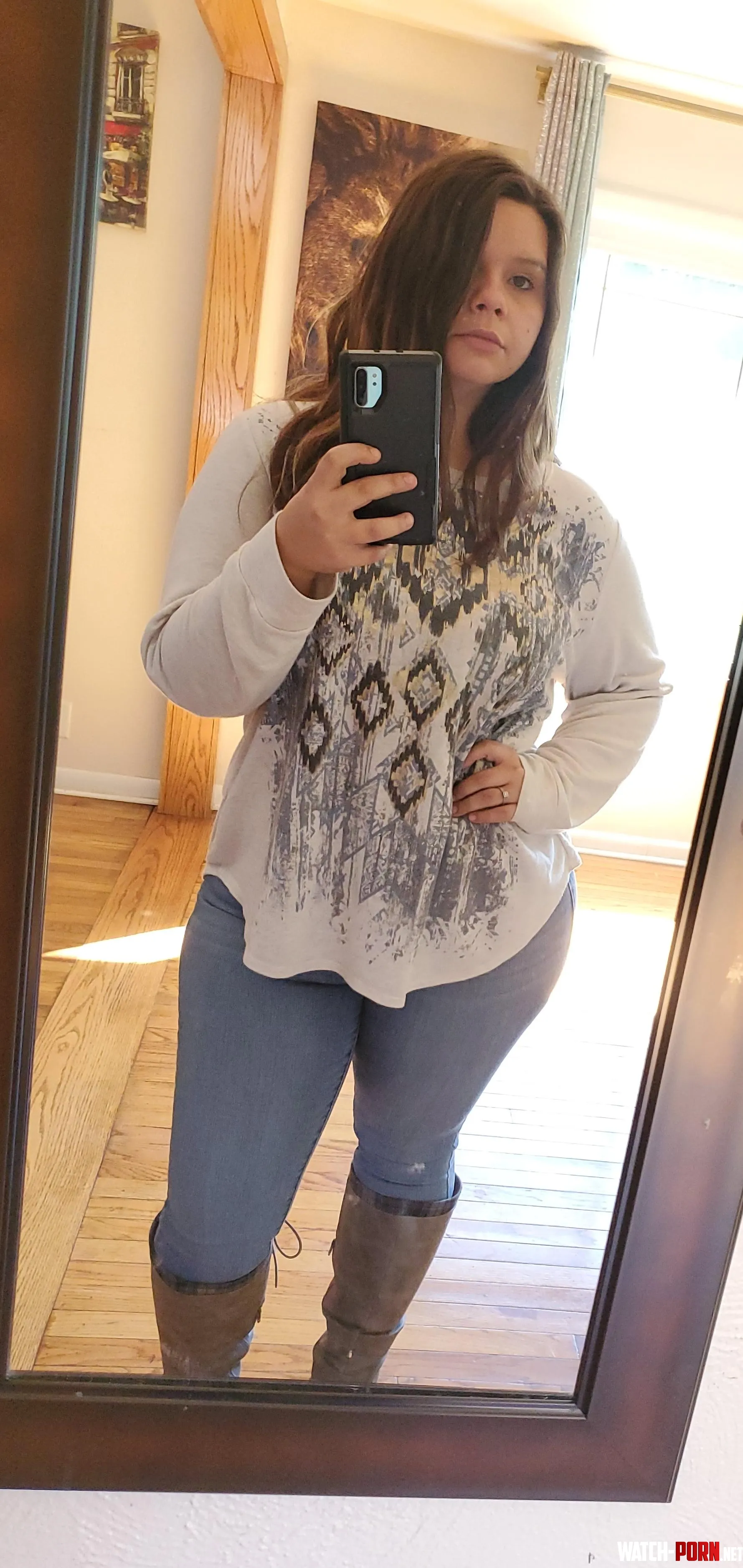 Keeping it simple with a Mirror Selfie by MsKarmaKay