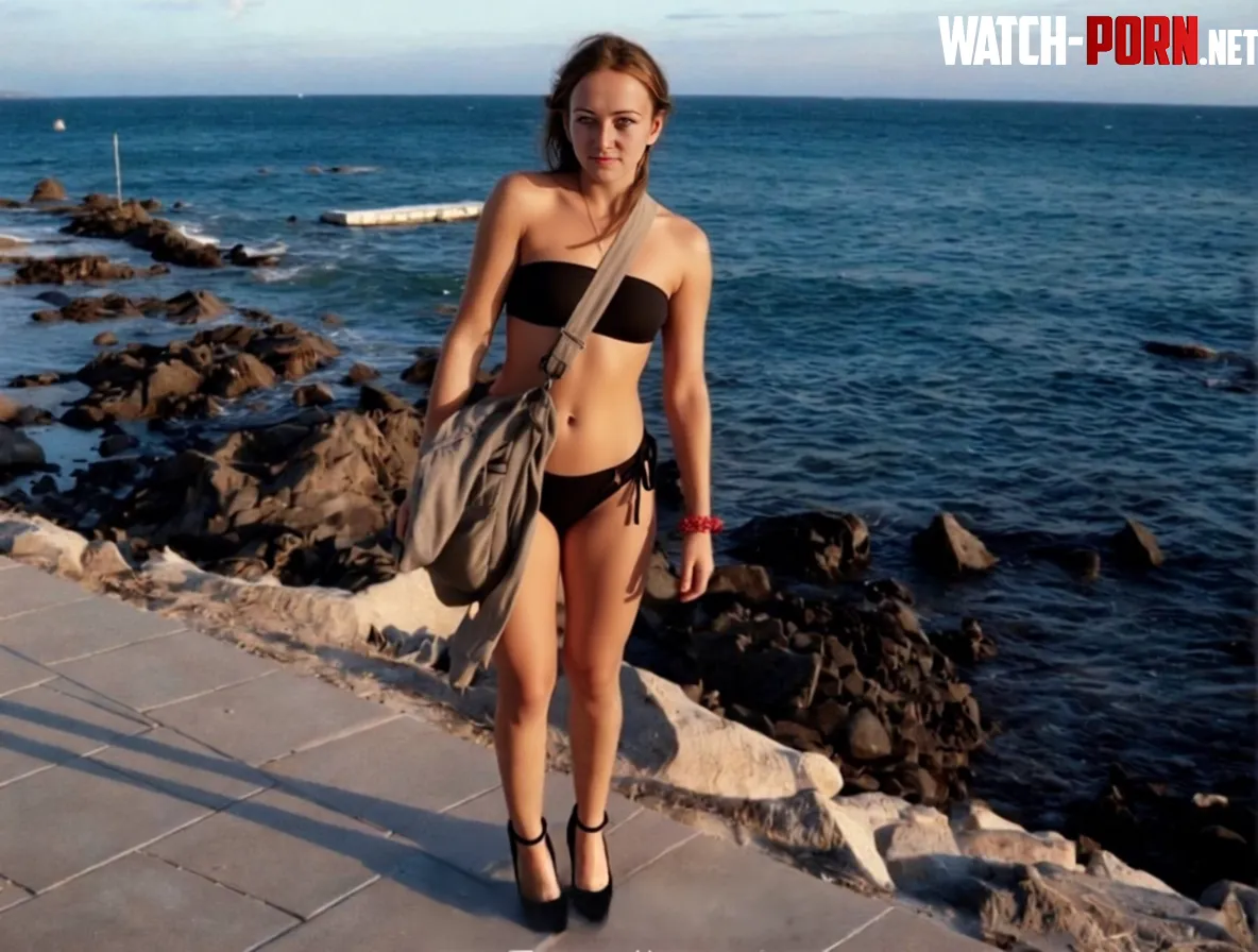 First time wearing heels to the beach. Too much? 🫣 by Lonelytinydoll