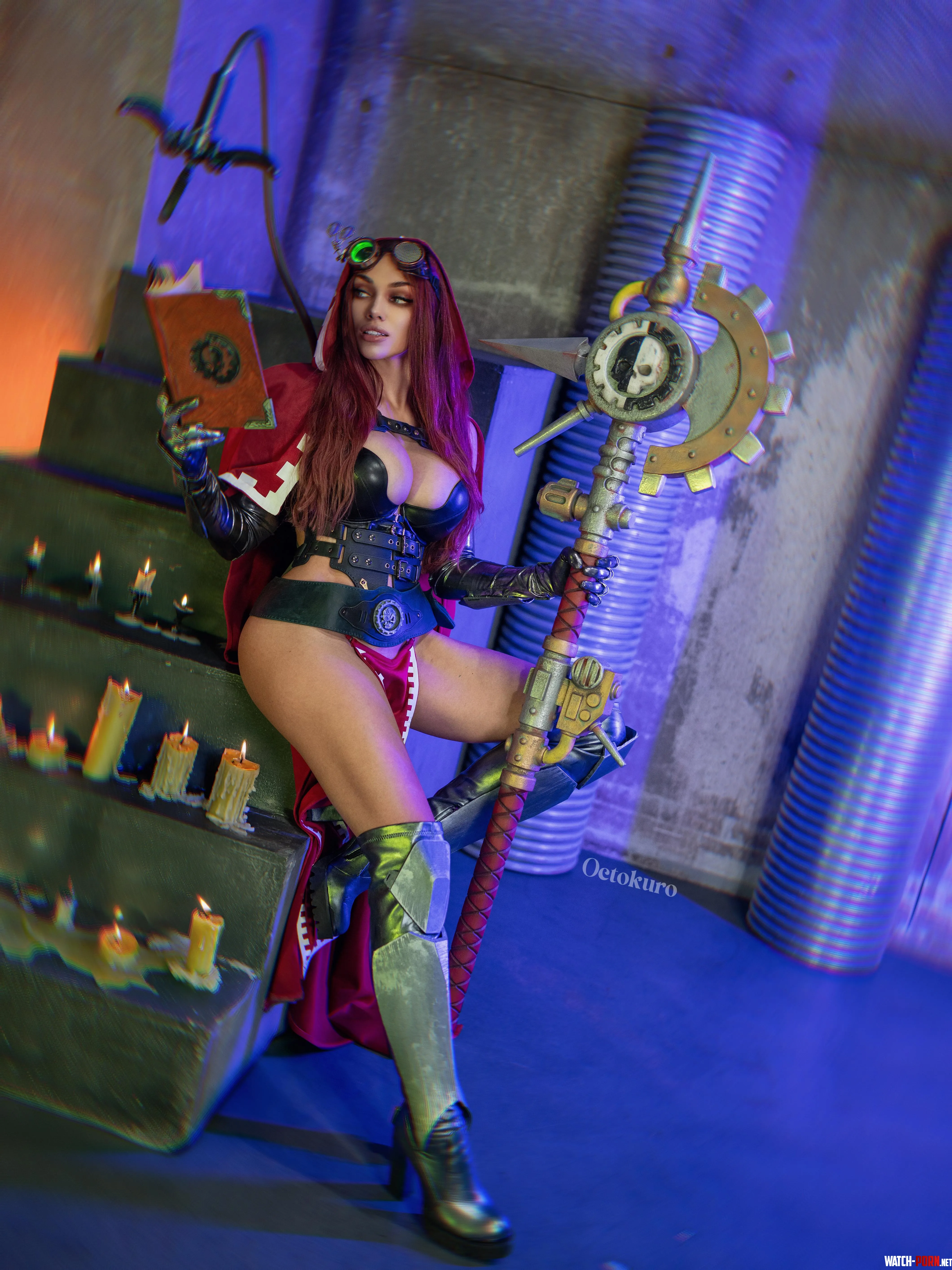 Tech Priest by Octokuro by iam_ocotkuro