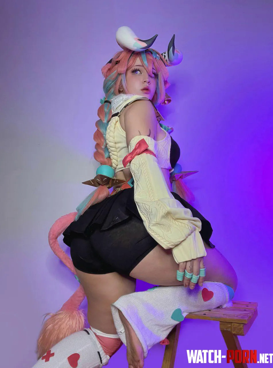 Varesa [genshin impact] (yuki) by _GlowlyNette