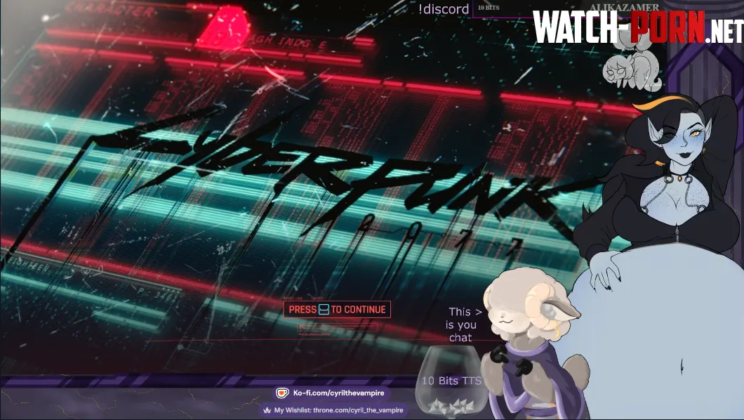 {Promo} Vorny Vamp Goddess Devours Dogtown Residents (Live w/ Cyberpunk 2077) by icebarb