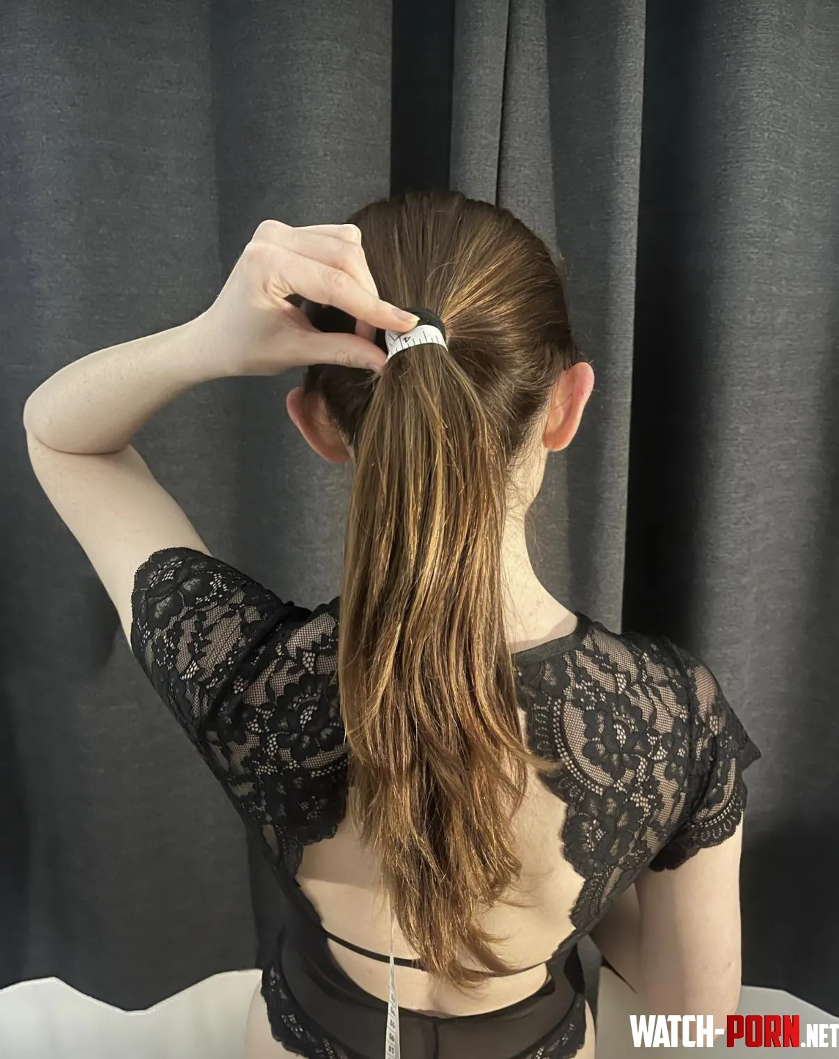 First time posting here… hope you like my thick ponytail 🎀 by xprincessrosexo
