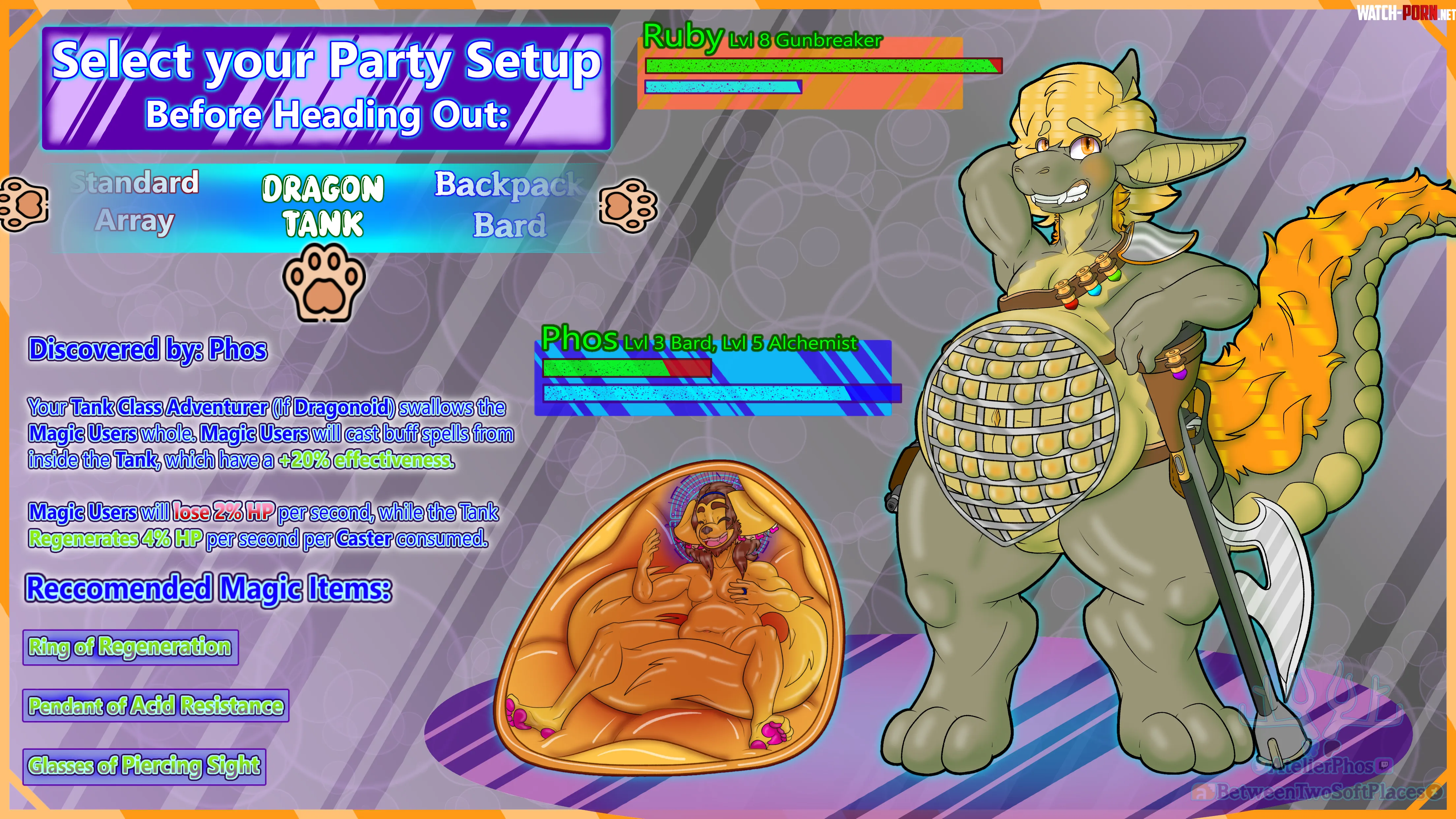 {Image} (OC art by Me, AtelierPhos, featuring RubySnoot) Going on a Quest! by DigitalFurryArtist