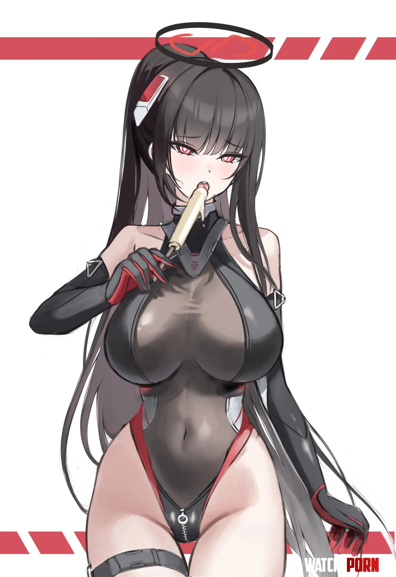 White Popsicle [Blue Archive] by WoolsonDaSheep