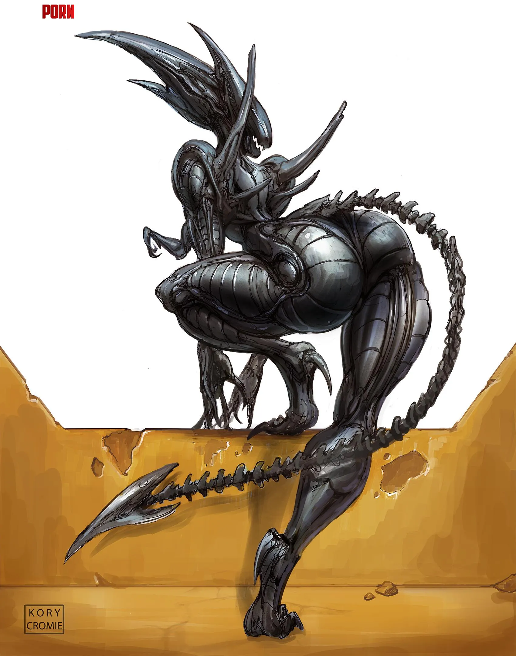 Xenomorph Queen [Alien] (@TheGeniusFetus) by Diligent_Land_2408