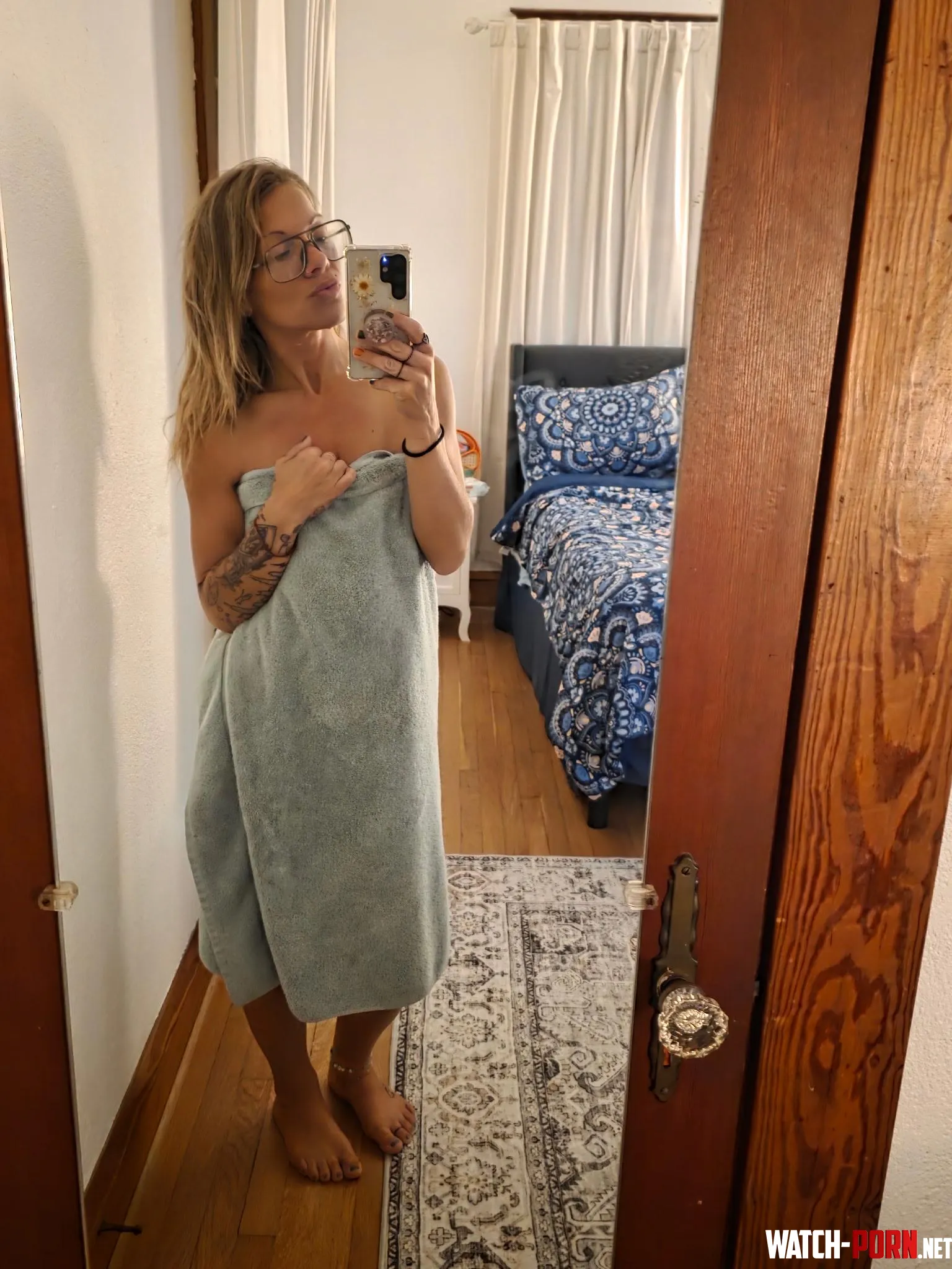 In my towel by ReflectiveRen