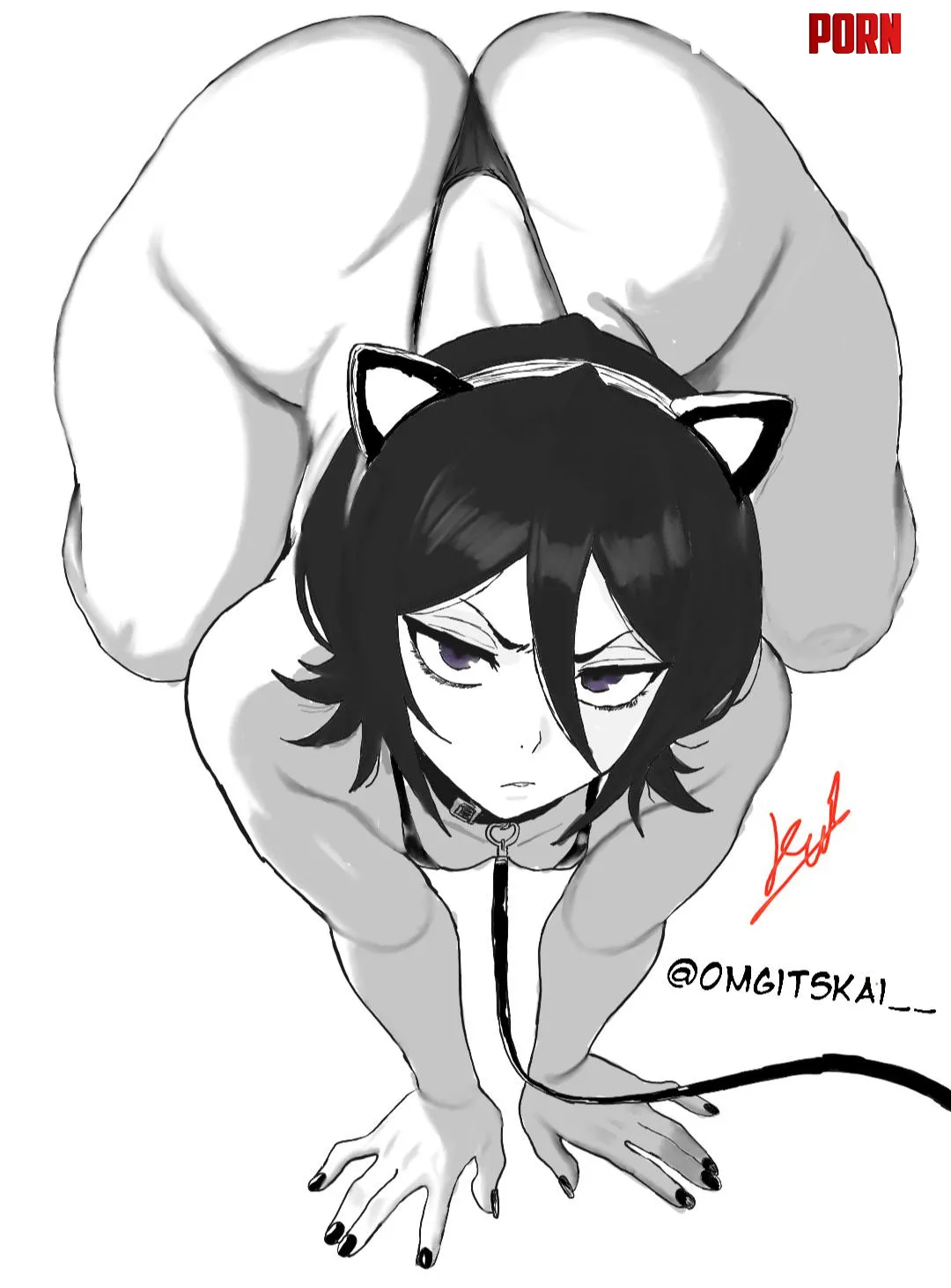 Mommy Rukia’s perfect booty (Devil May Kai) by goon_addict699
