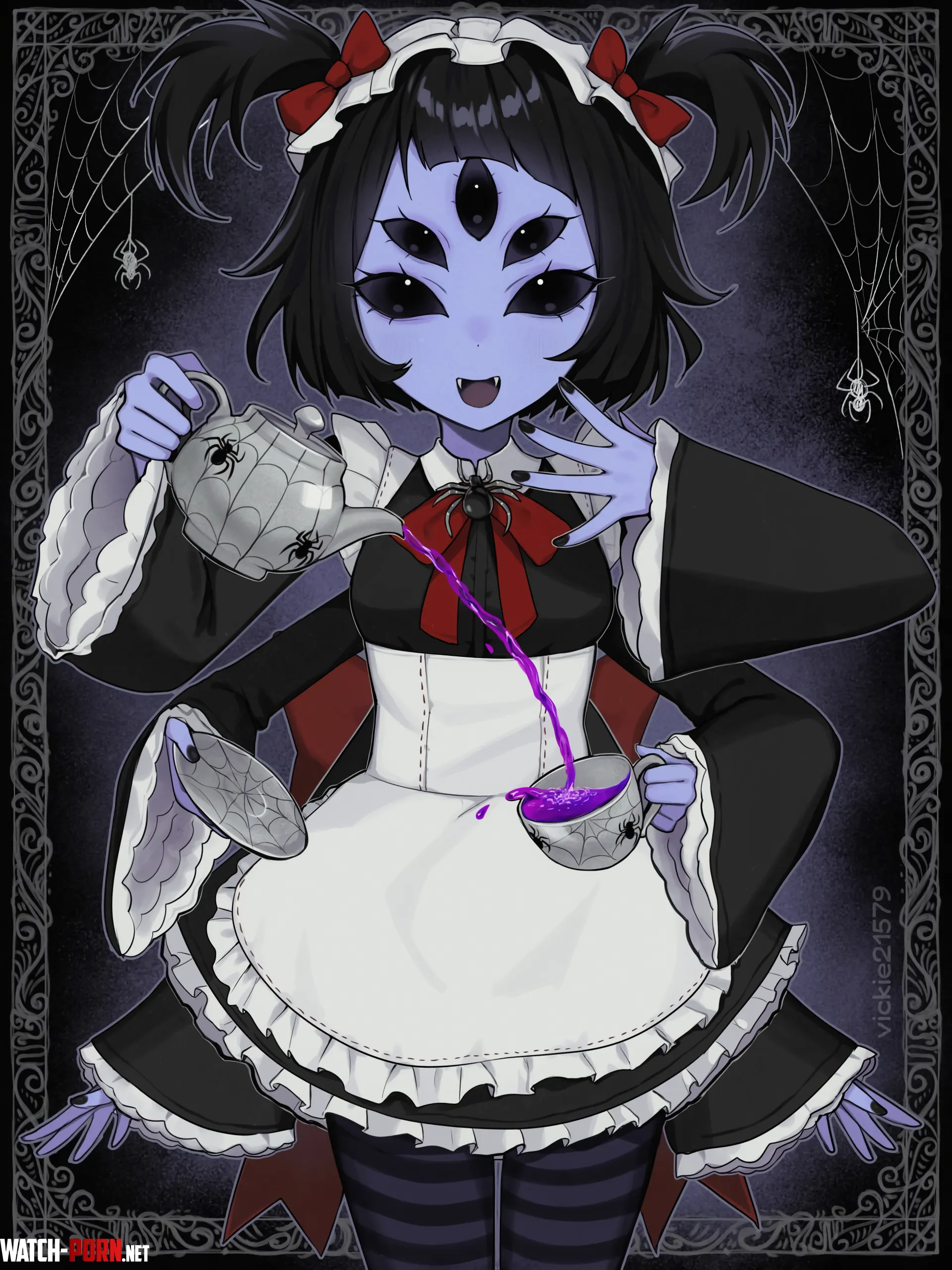 Maid Muffet (vickie) by A_MASSIVE_PERVERT
