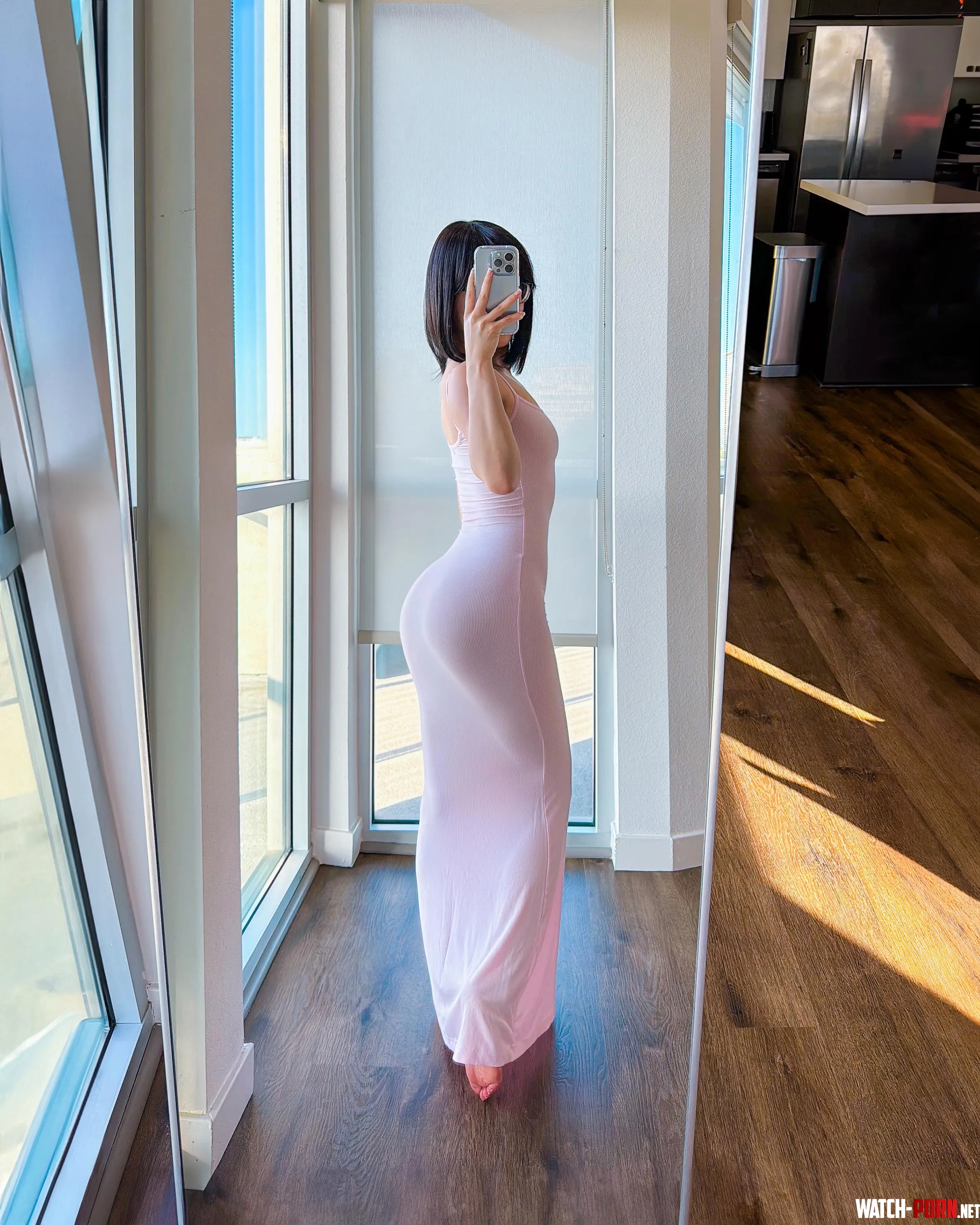 Just a soft pink hug for every curve I own by fun-sized-asian