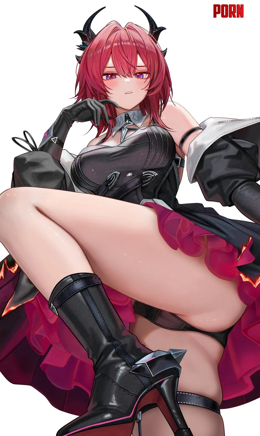 Surtr [Arknights] by WoolsonDaSheep