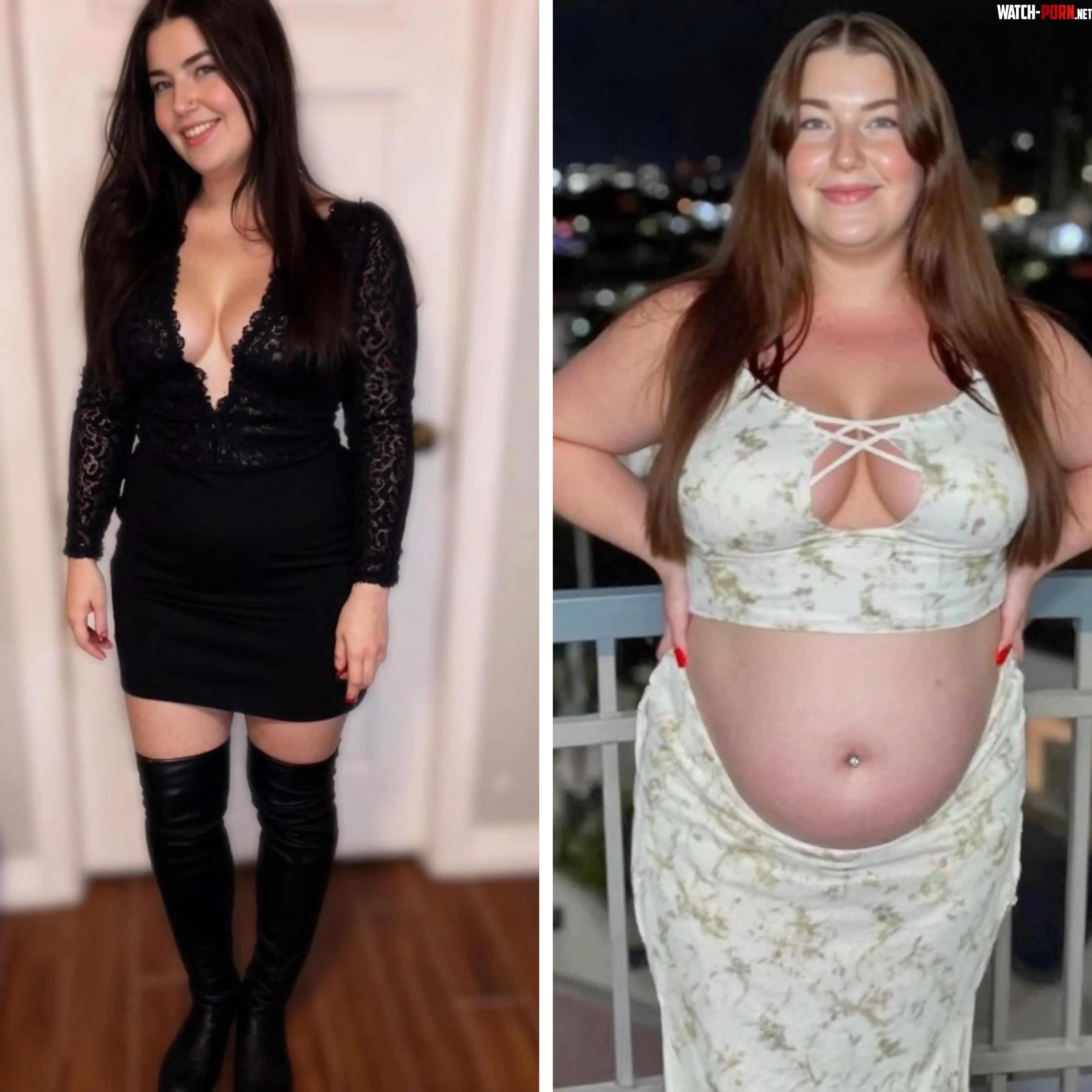 Belly growing skin glowing ✨ by PlumpLotus