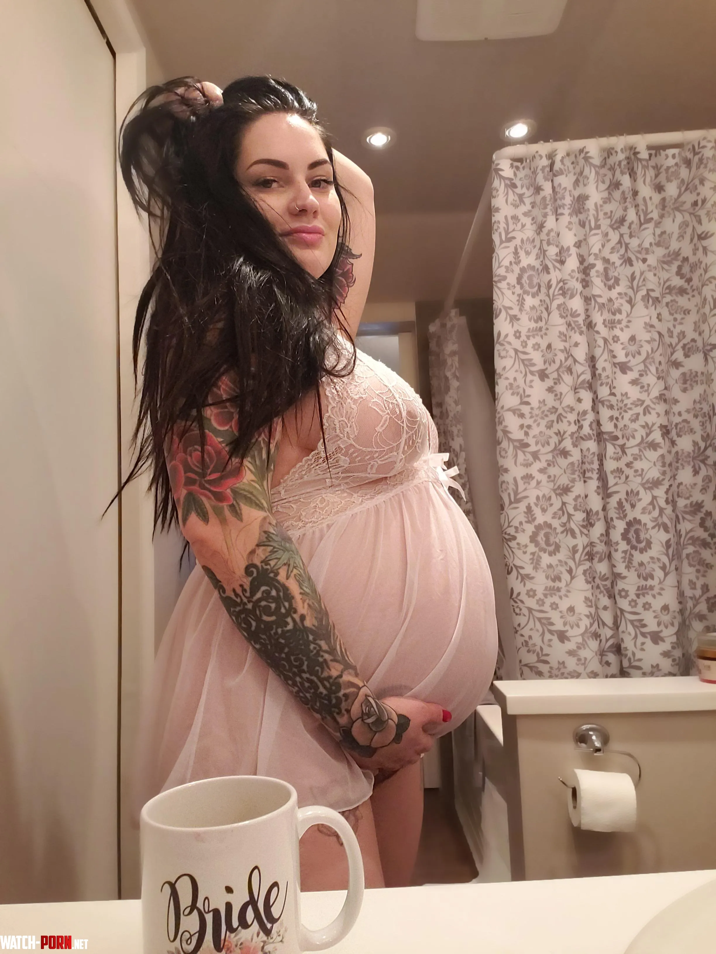 Pregnant wifey vibes.. are you into it? by crucifix_candy