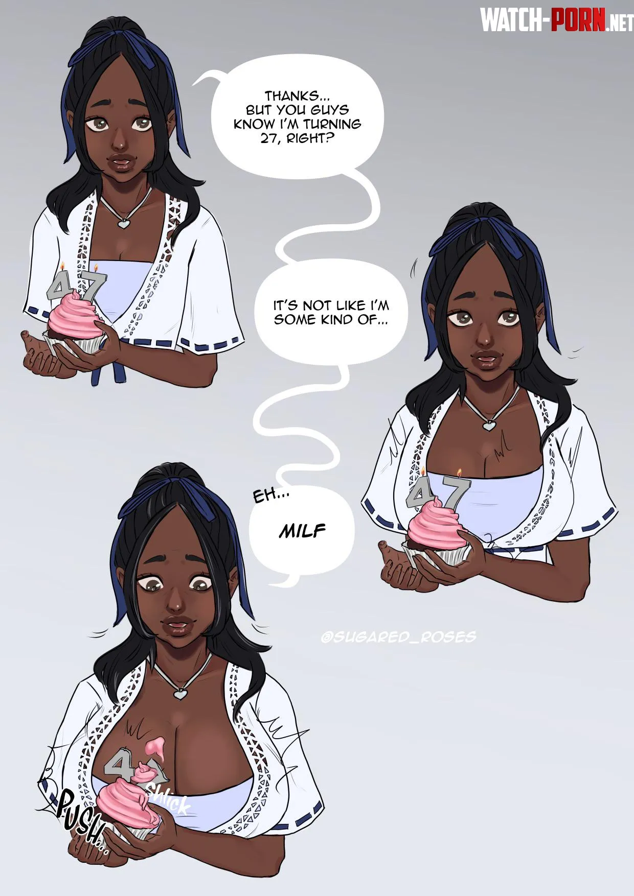 Birthday Age Progression Milfication (by sugared_roses) by sugaredroses