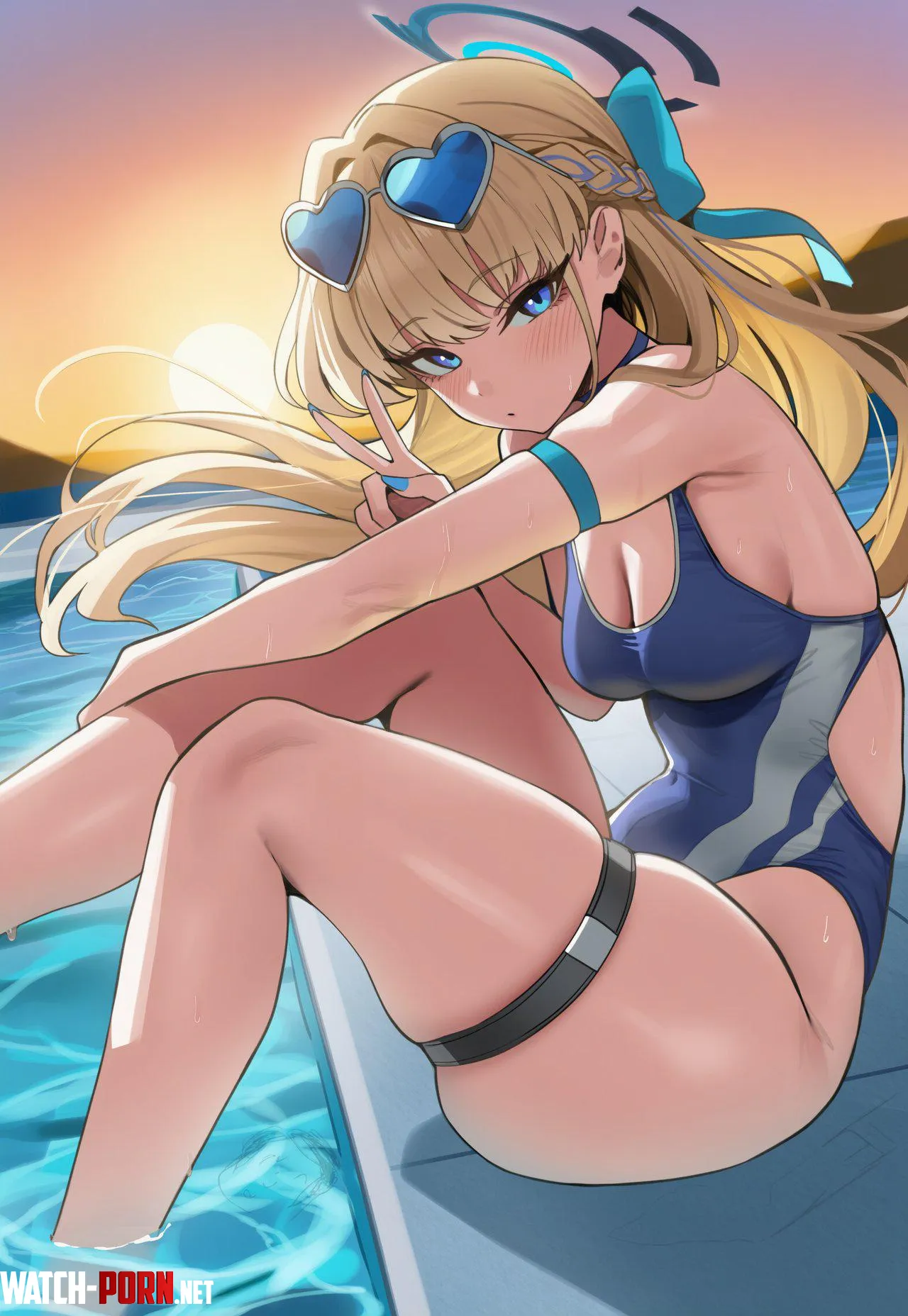 Swimsuit Toki [Blue Archive] by WoolsonDaSheep