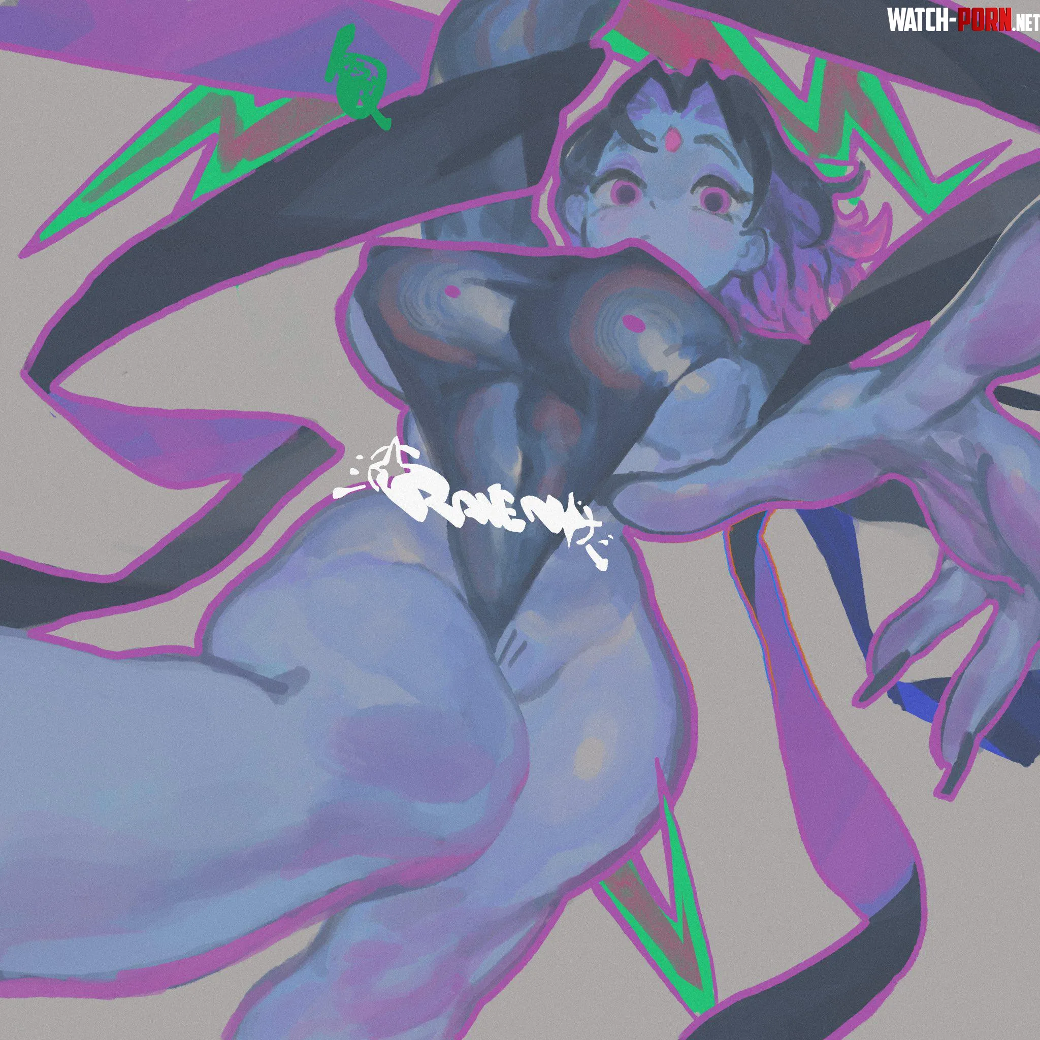 Raven artwork by (KezieDra) by DOA-FAN