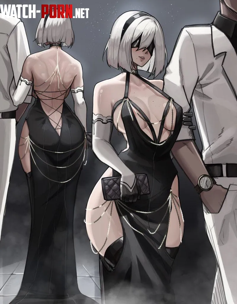 2B out on a date (Ael) by Silent_Steak_9540