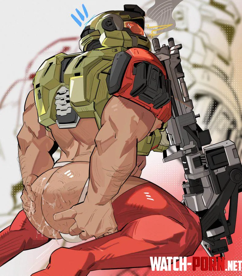 Master Chief needs a recharge! by Normal_Equivalent_11