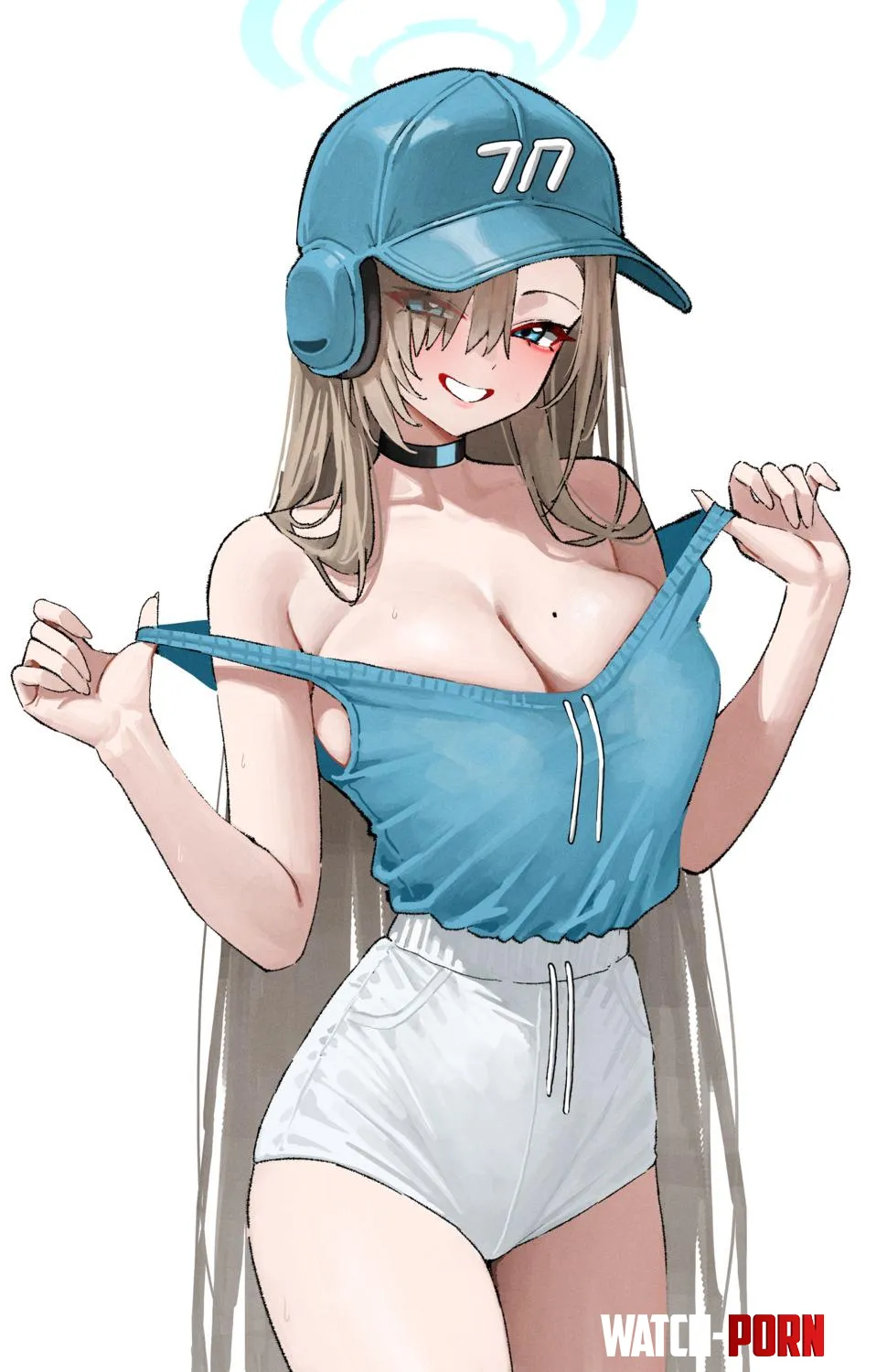 Asuna begins to strip after the game [blue archive] (kono) by RainDMask