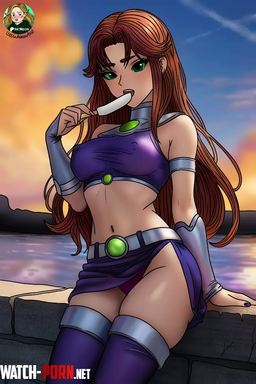 Starfire poster (by littlehoeart) by Fairytail420